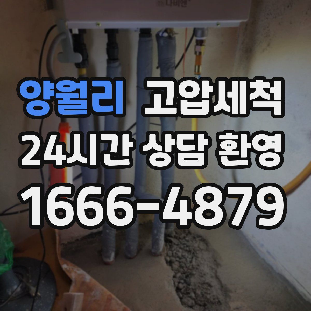 양월리 고압세척