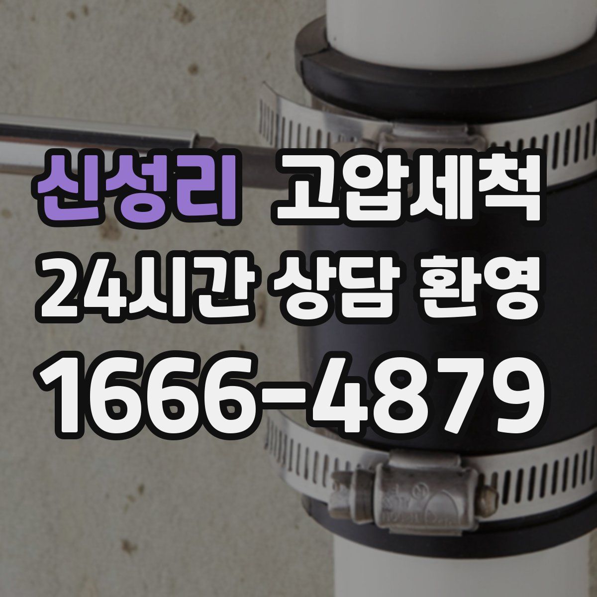 신성리 고압세척