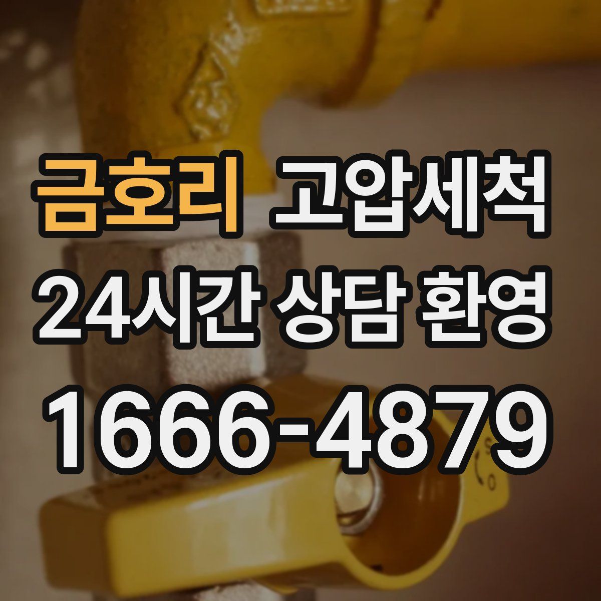 금호리 고압세척