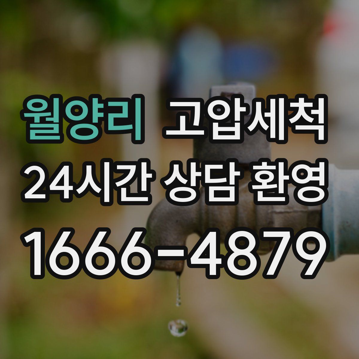 월양리 고압세척