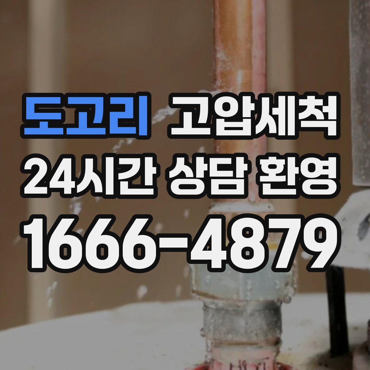 도고리 고압세척