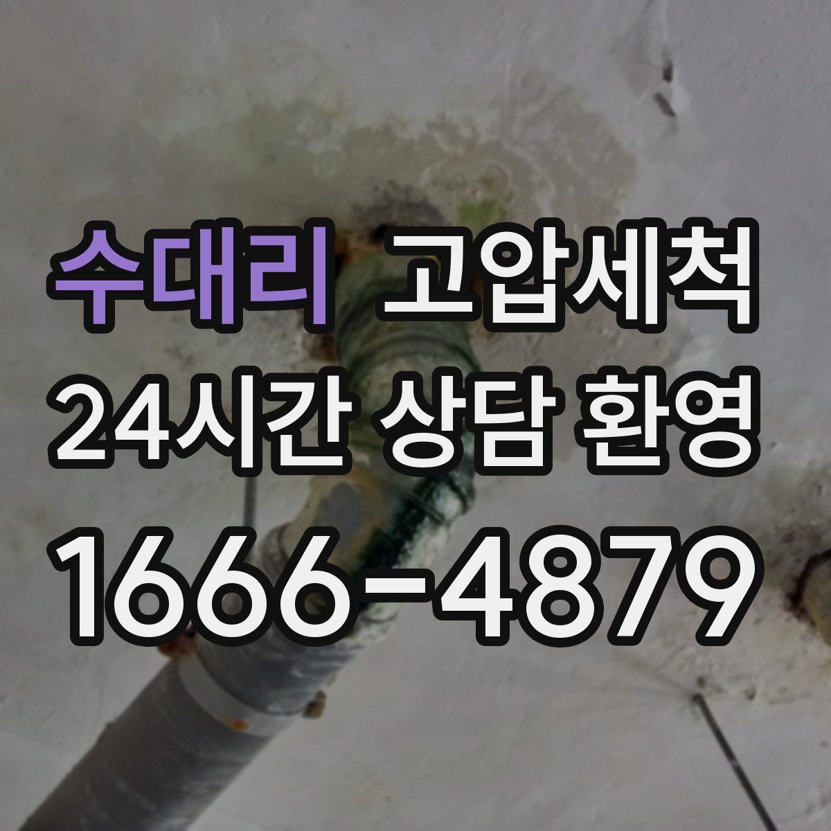 수대리 고압세척