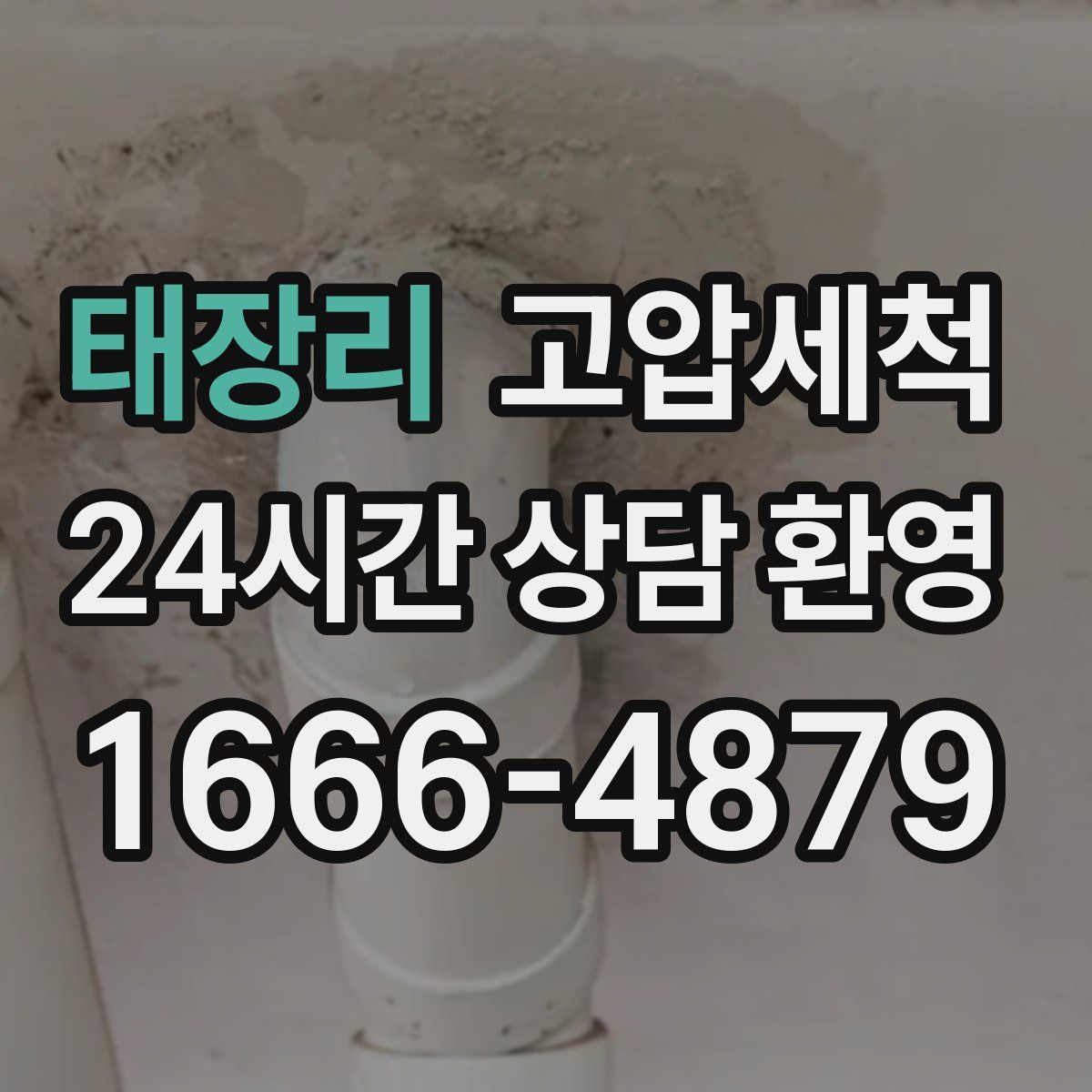 태장리 고압세척