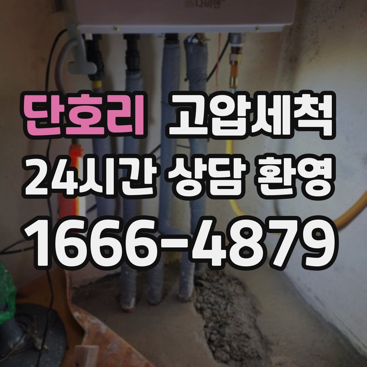 단호리 고압세척