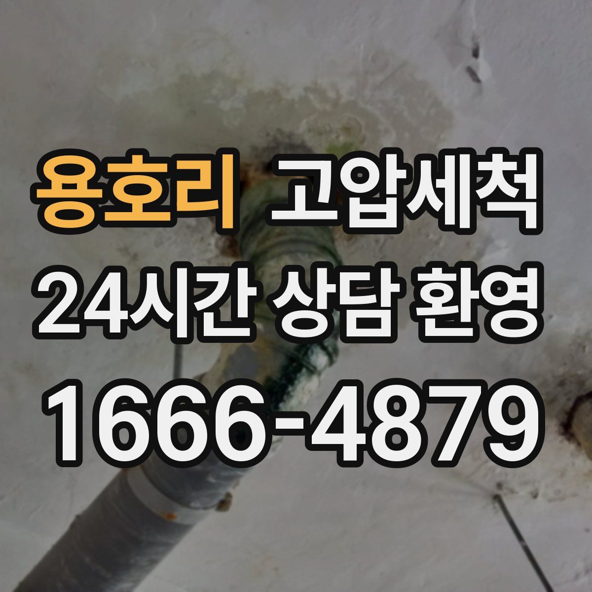 용호리 고압세척