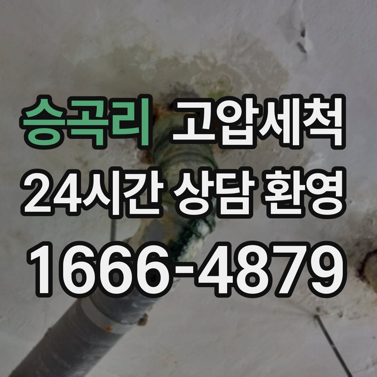 승곡리 고압세척