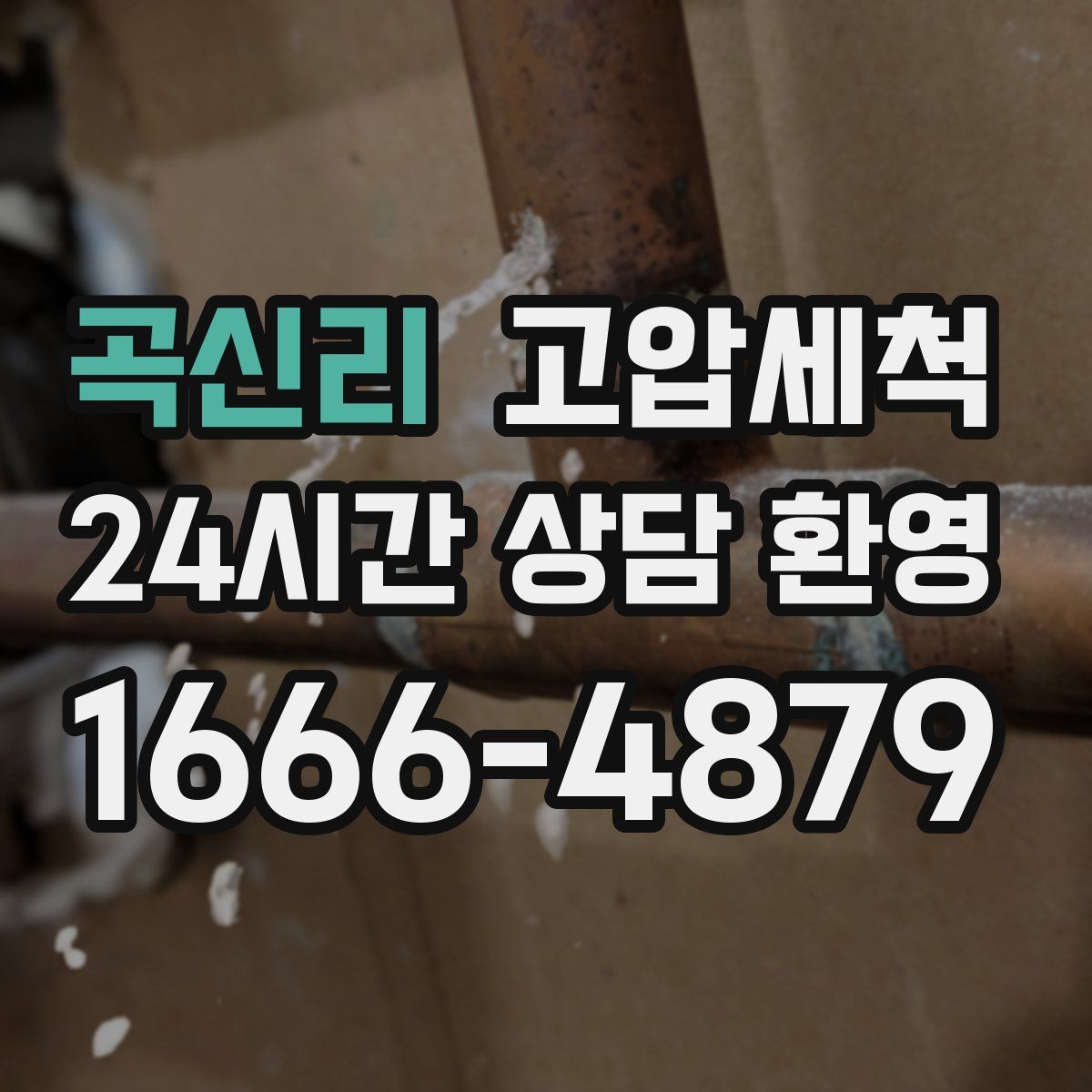 곡신리 고압세척