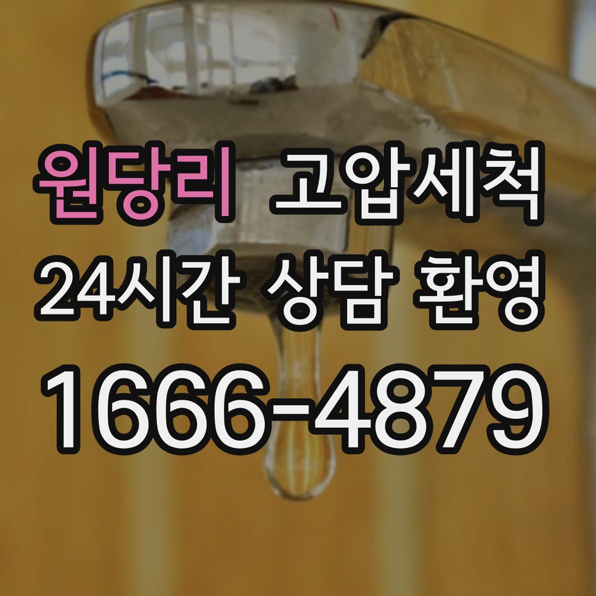 원당리 고압세척