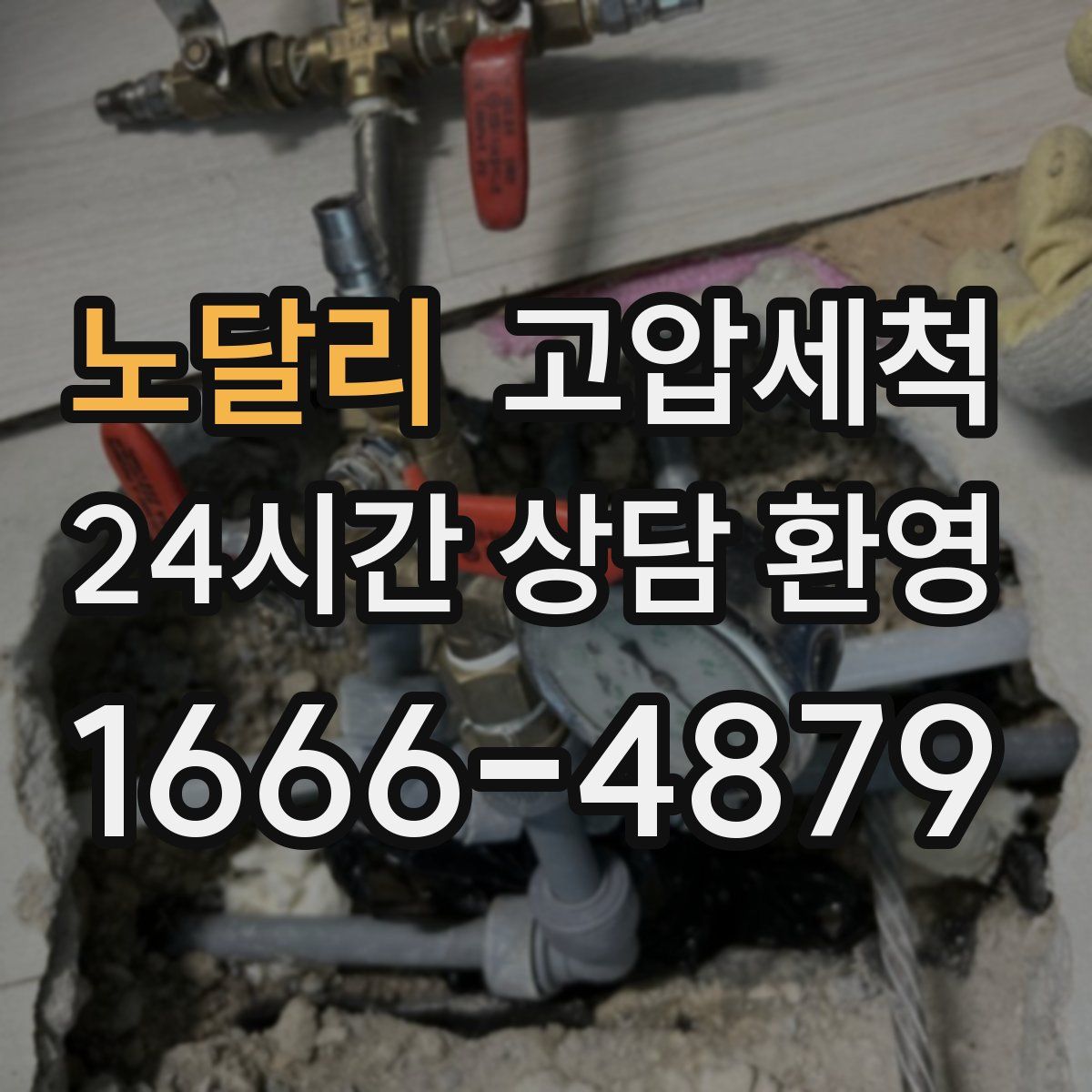 노달리 고압세척