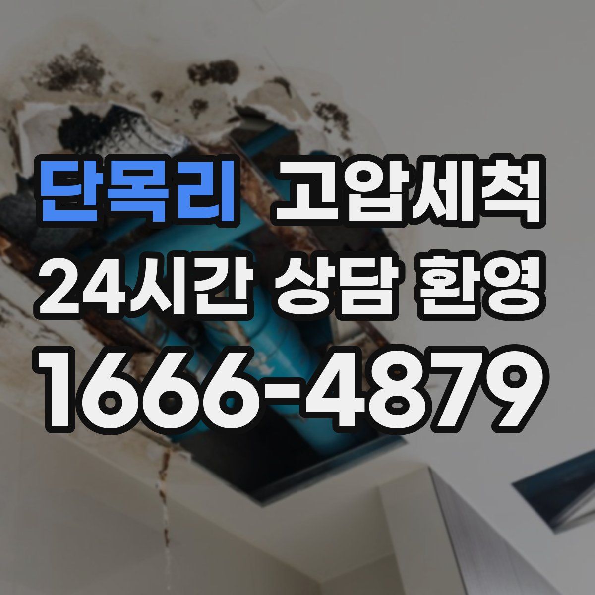 단목리 고압세척