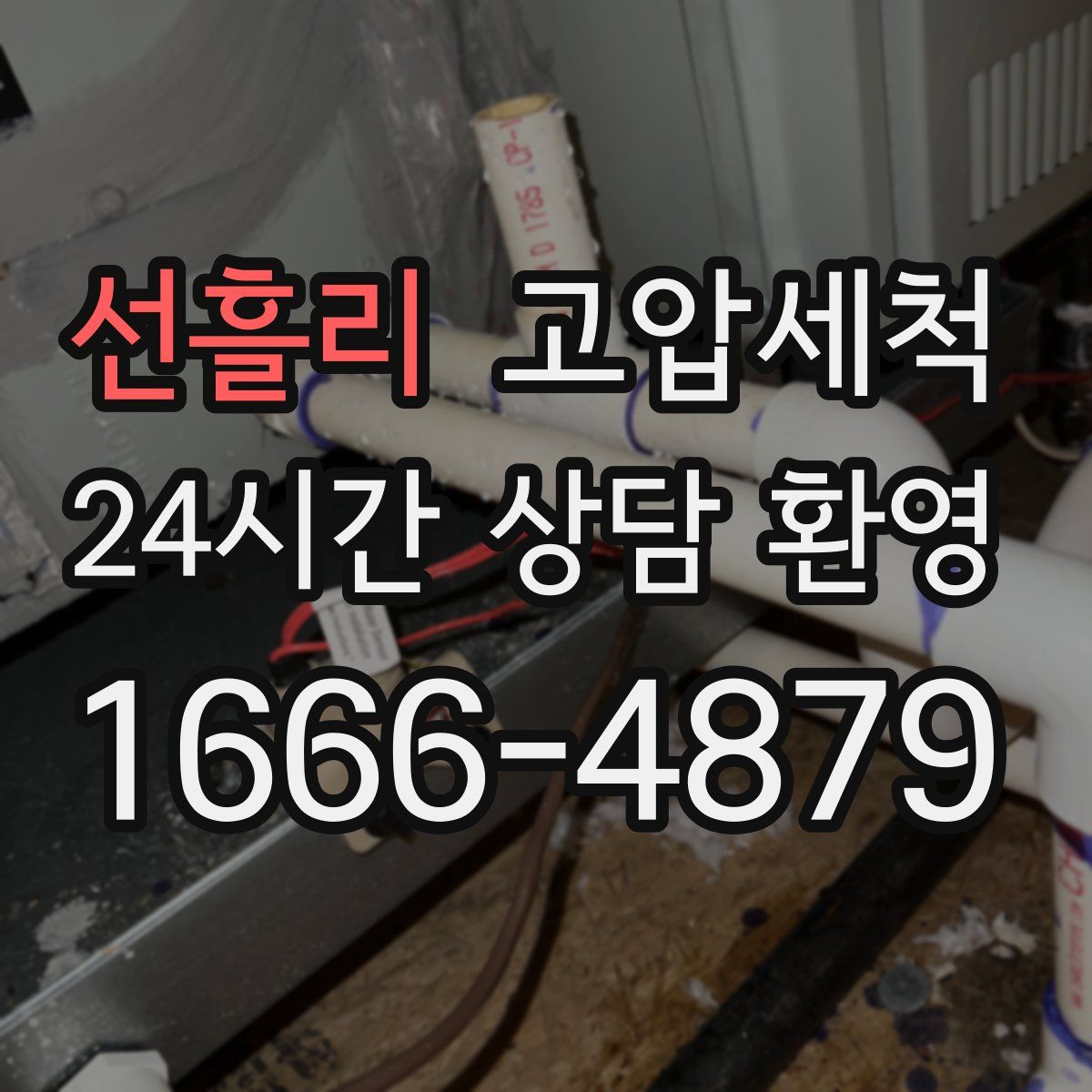 선흘리 고압세척