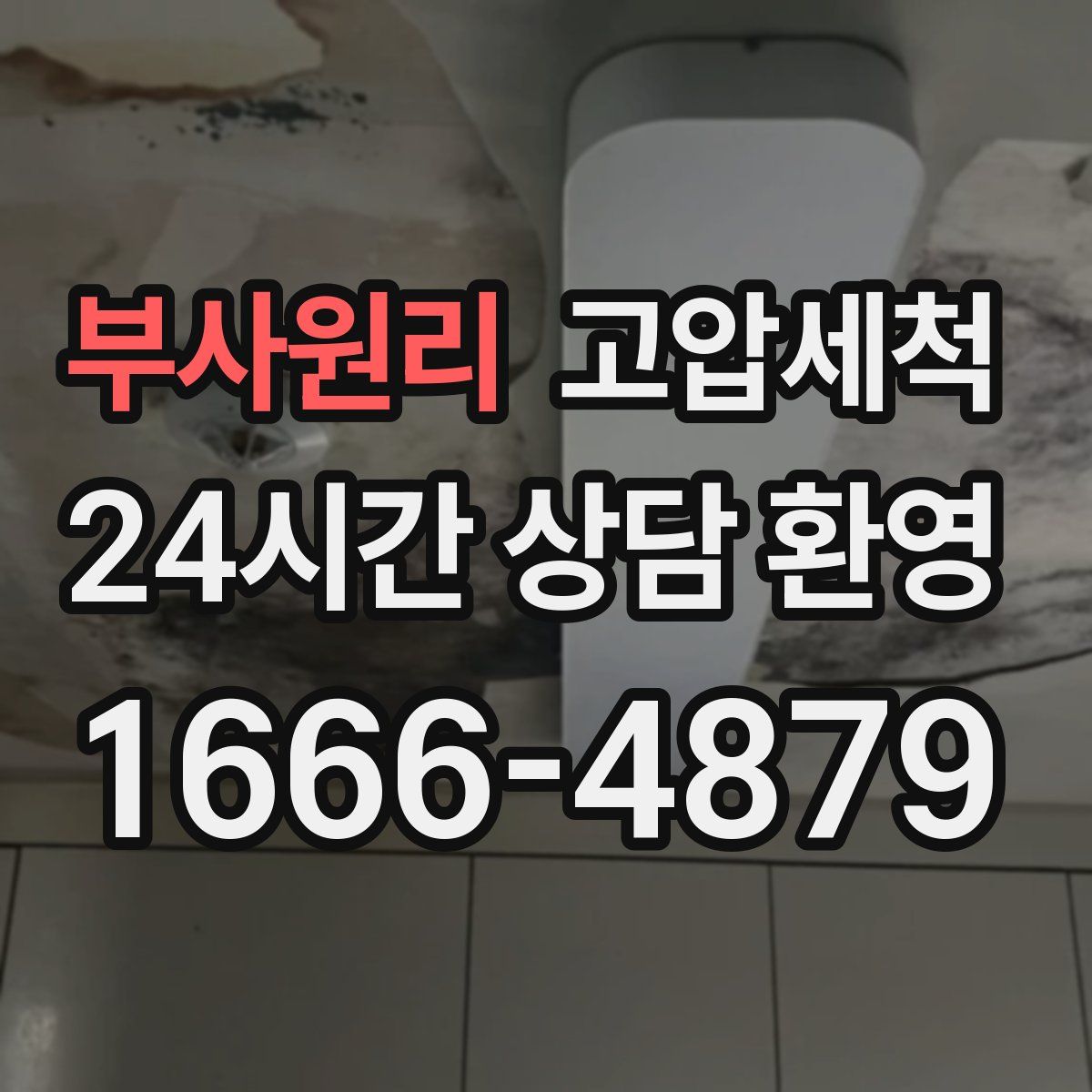 부사원리 고압세척