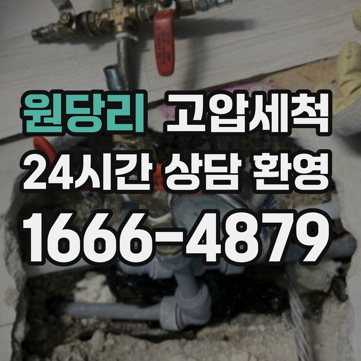 원당리 고압세척