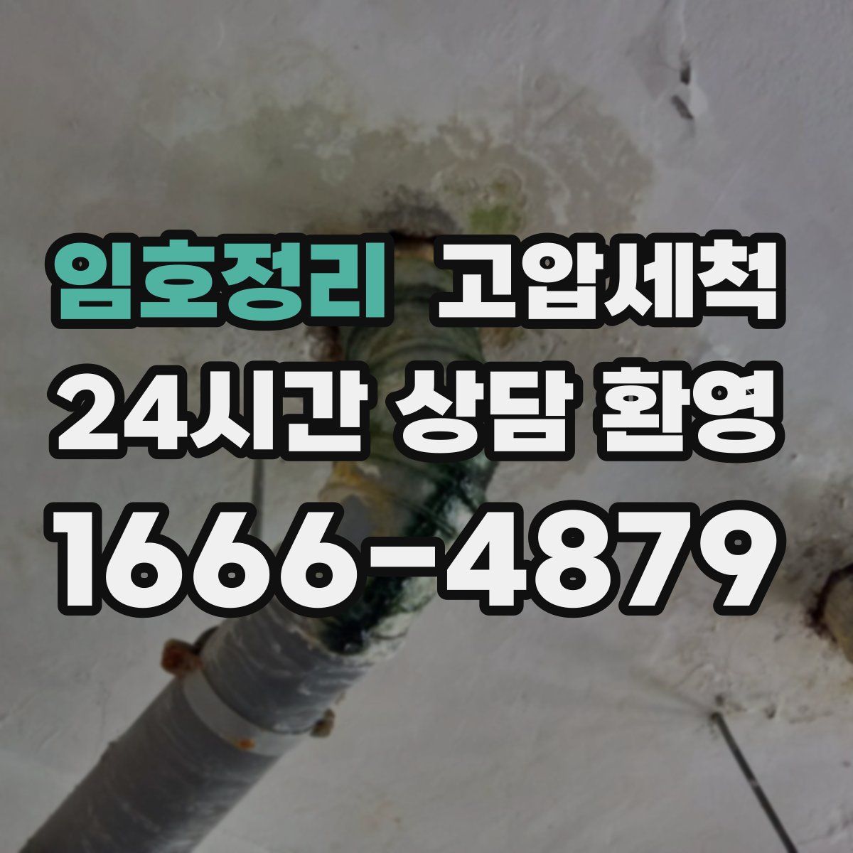 임호정리 고압세척