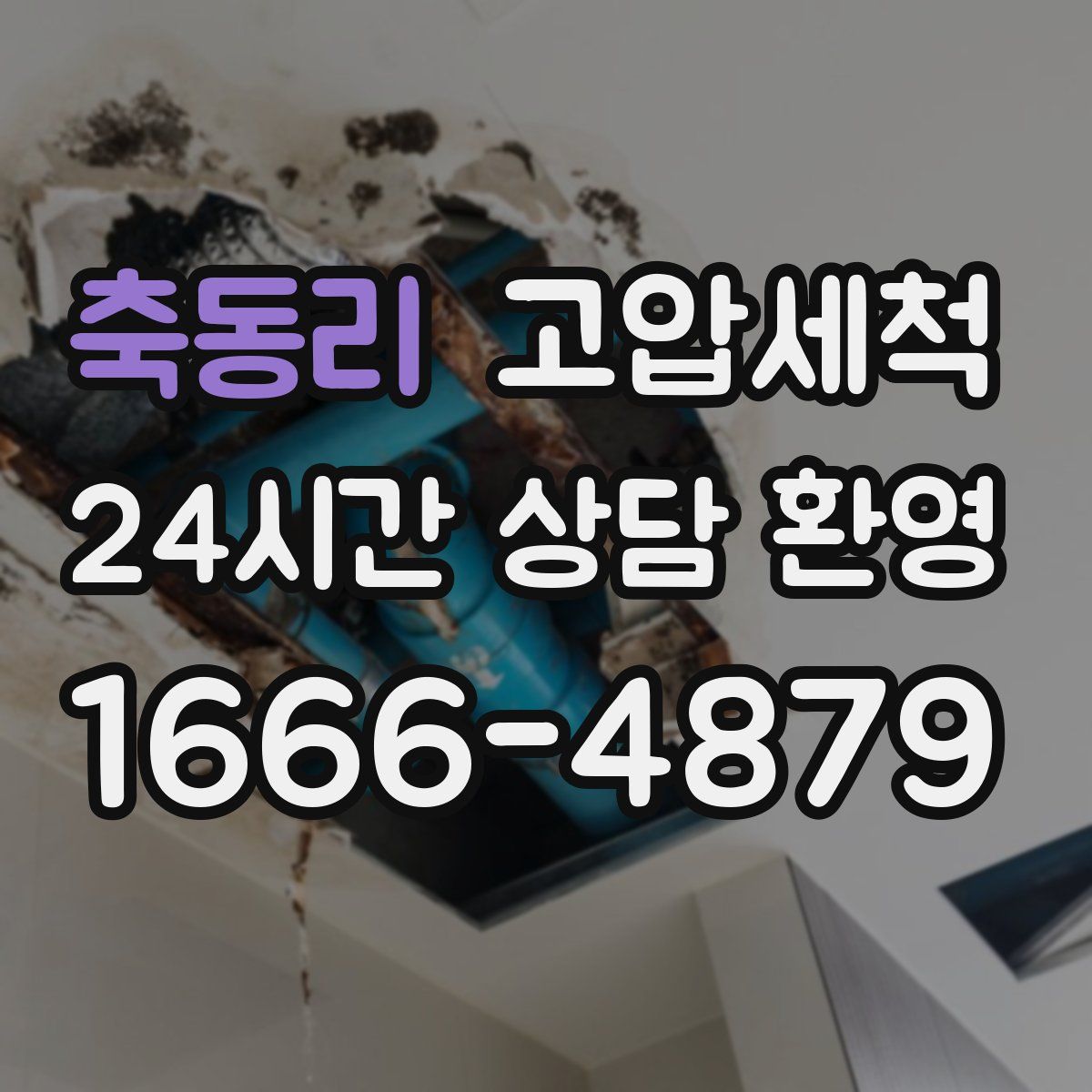 축동리 고압세척