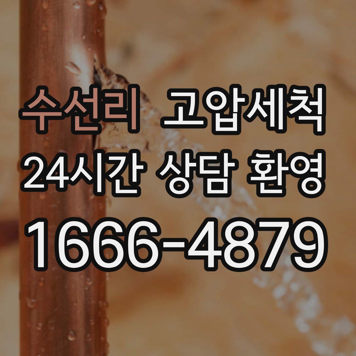 수선리 고압세척