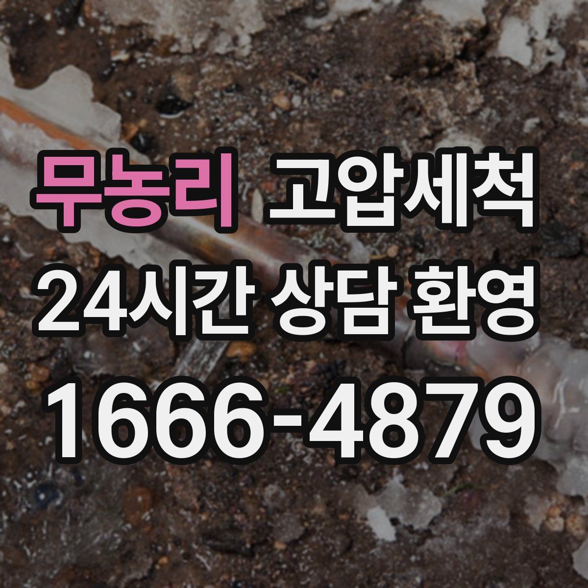 무농리 고압세척