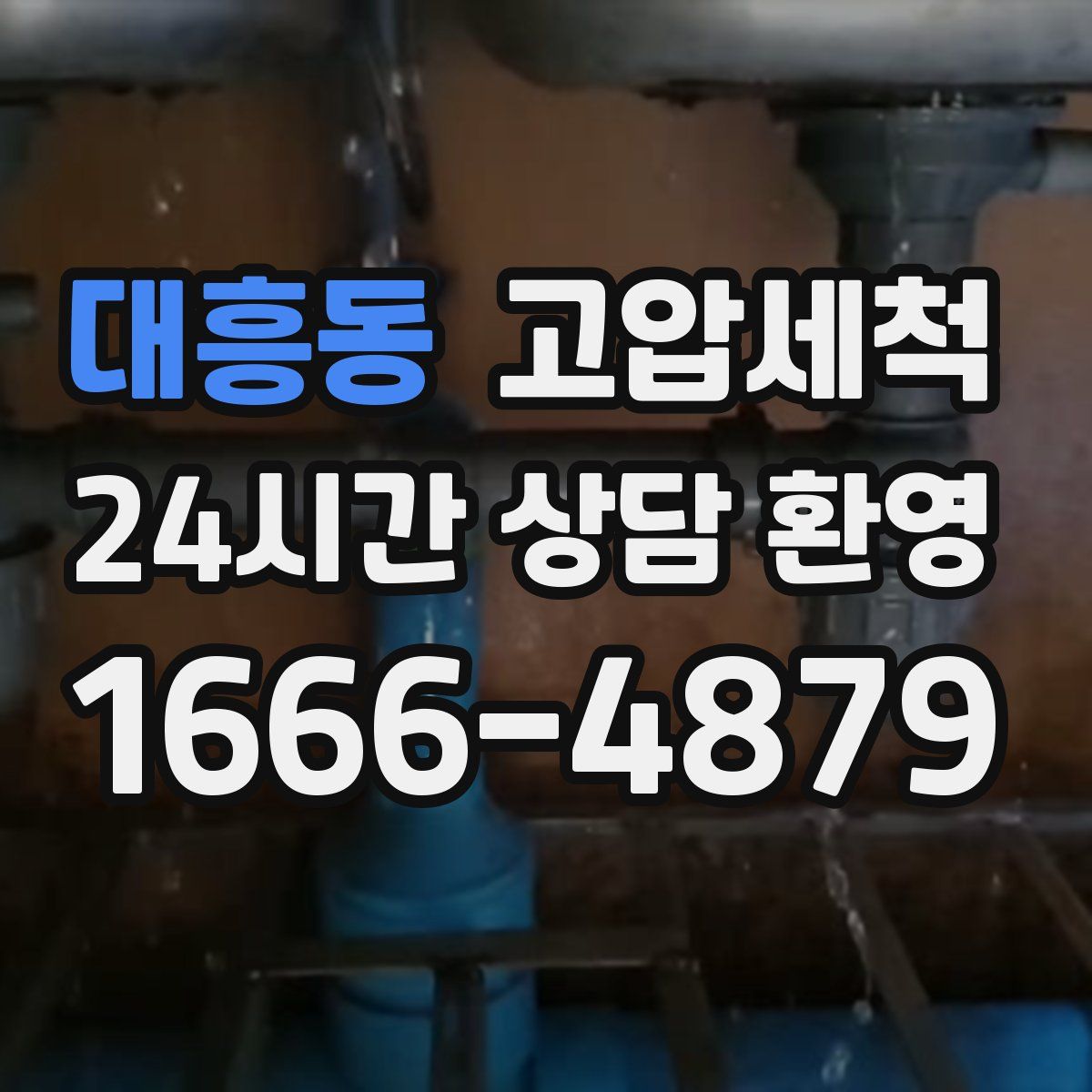 대흥동 고압세척