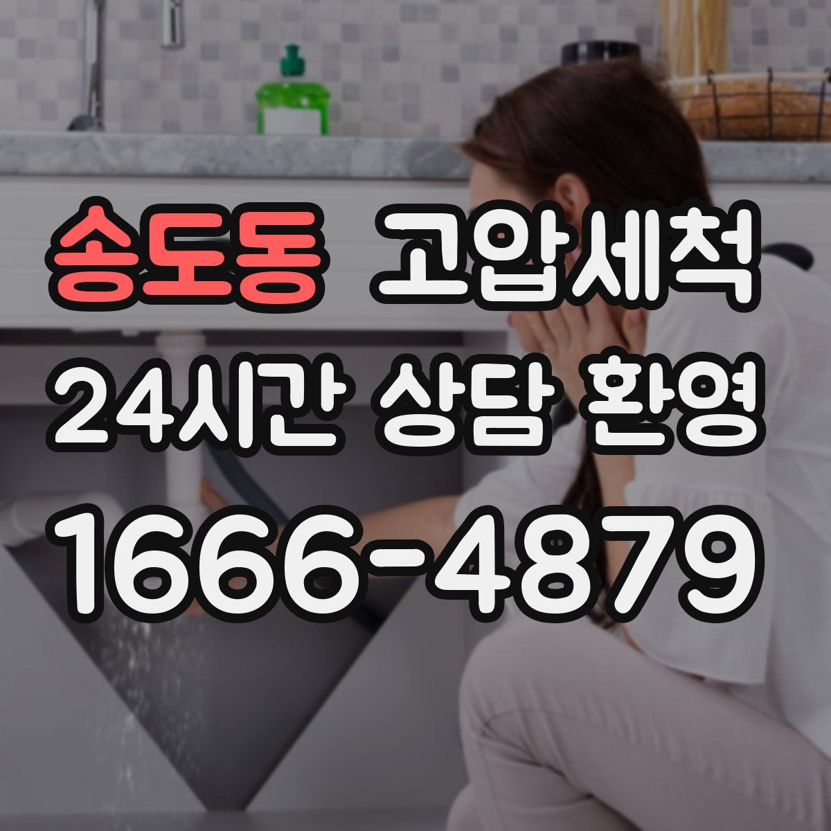 송도동 고압세척