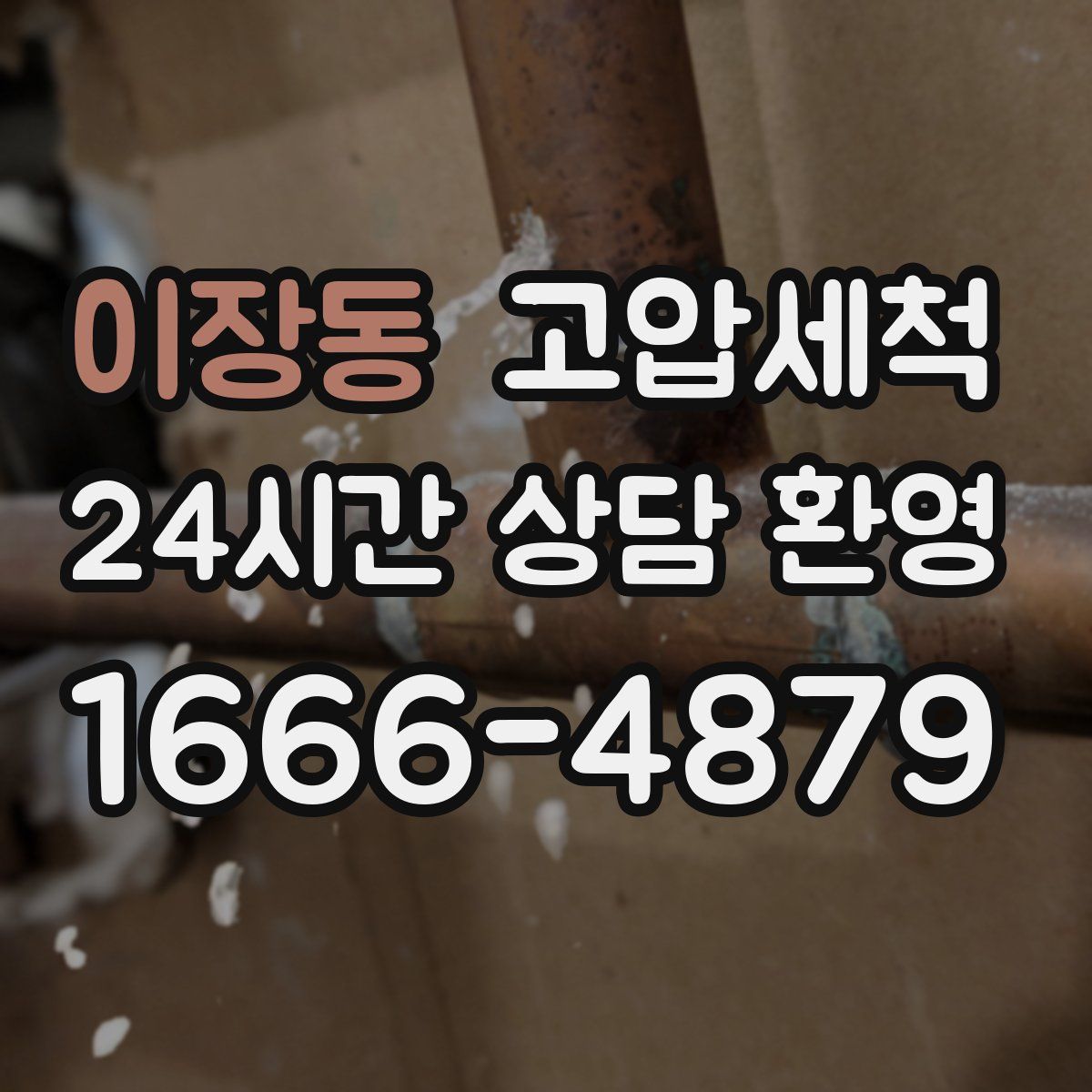 이장동 고압세척