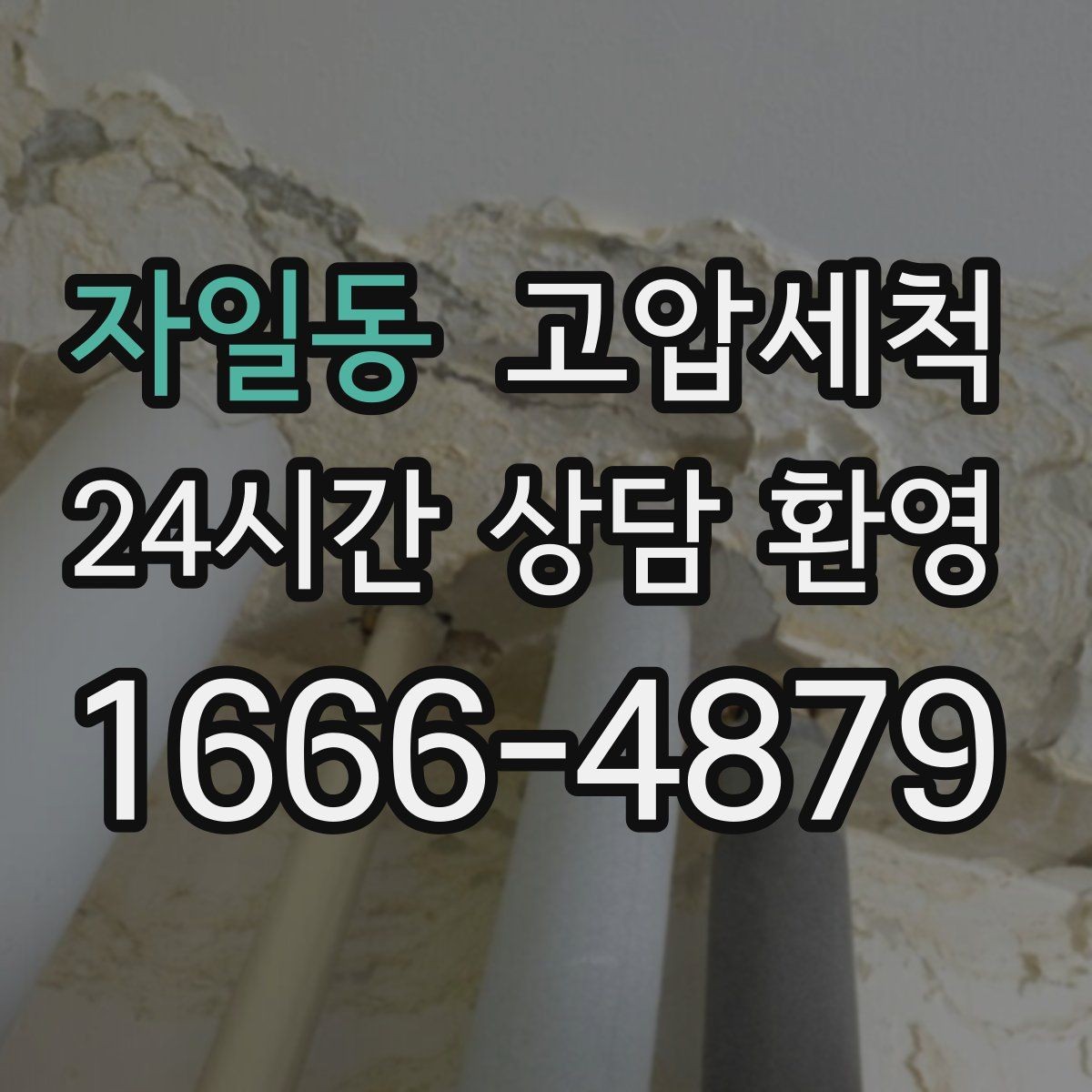 자일동 고압세척 싱크대 배관 청소 저층 공용부 집중