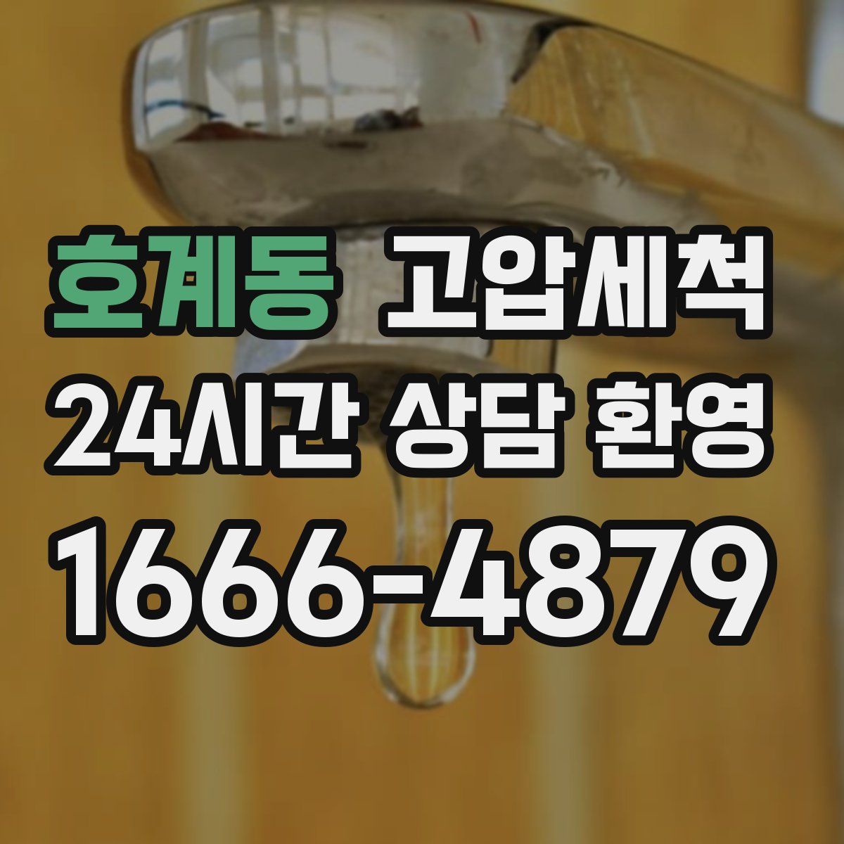 호계동 고압세척