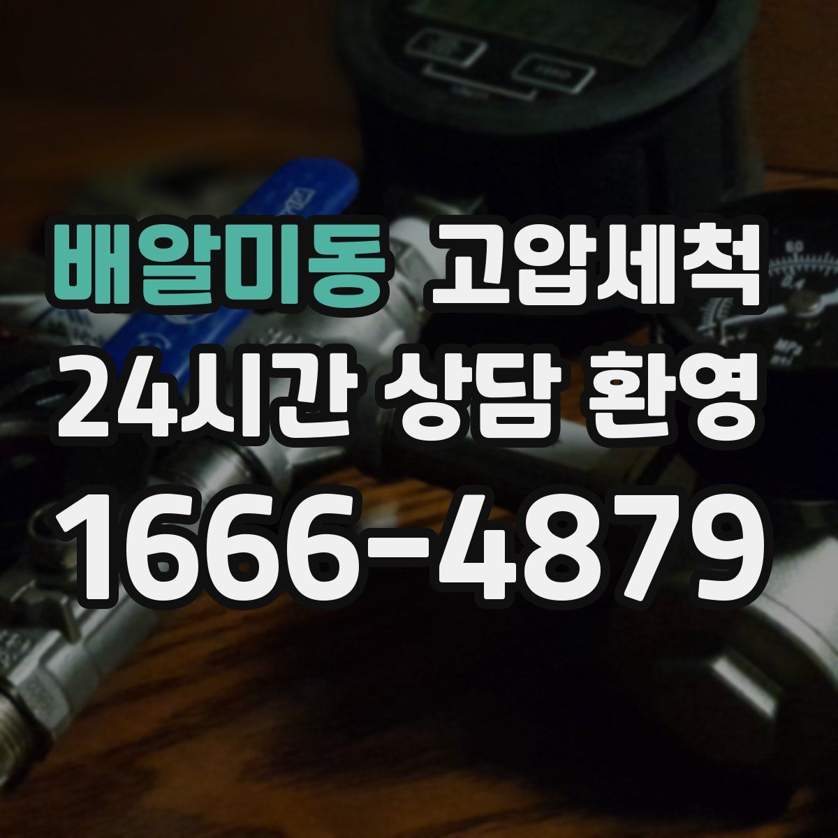 배알미동 고압세척