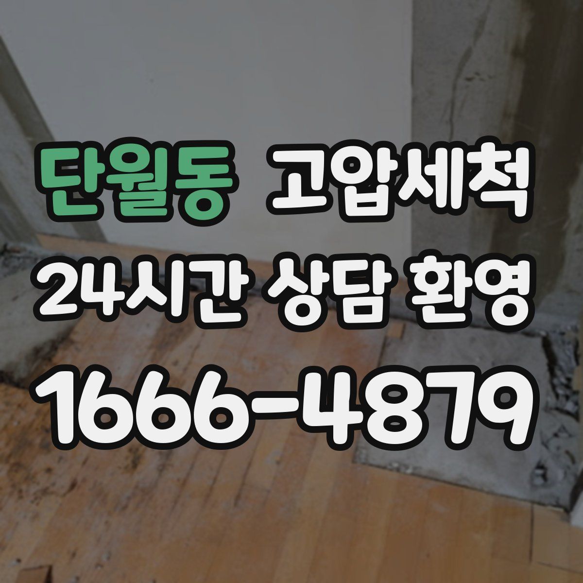 단월동 고압세척