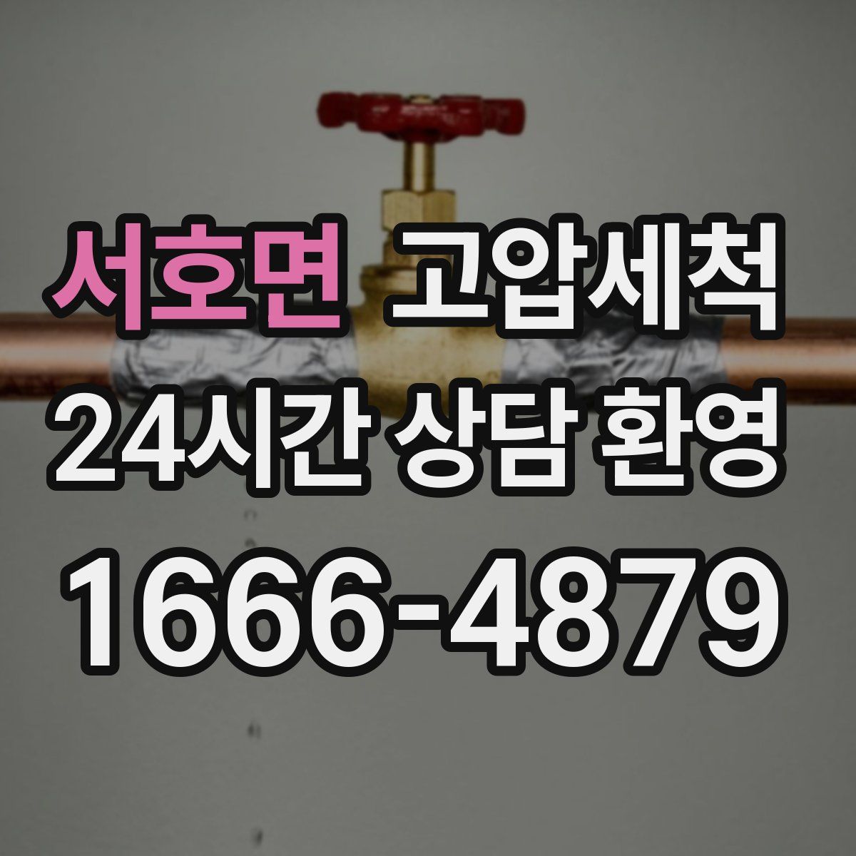 서호면 고압세척