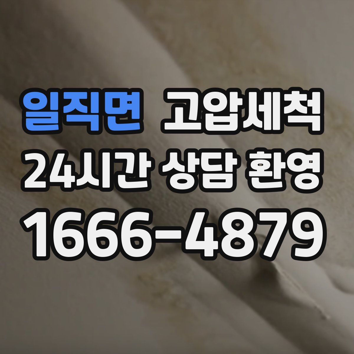 일직면 고압세척