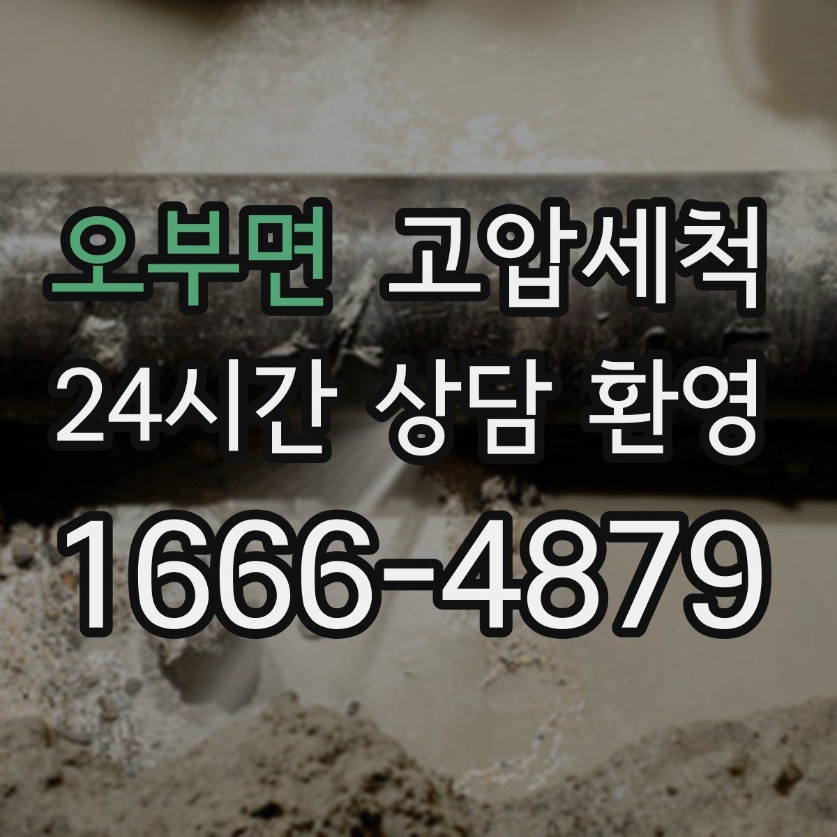 오부면 고압세척 하수구 냄새 제거 반려동물 배려 세정