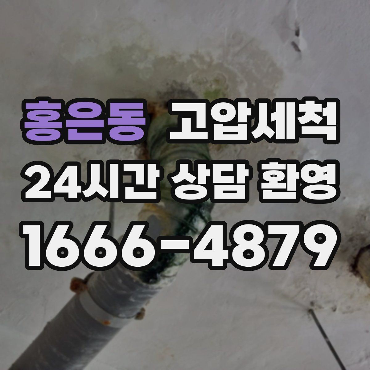 홍은동 고압세척 하수구 냄새 제거 현관·거실 확산 차단