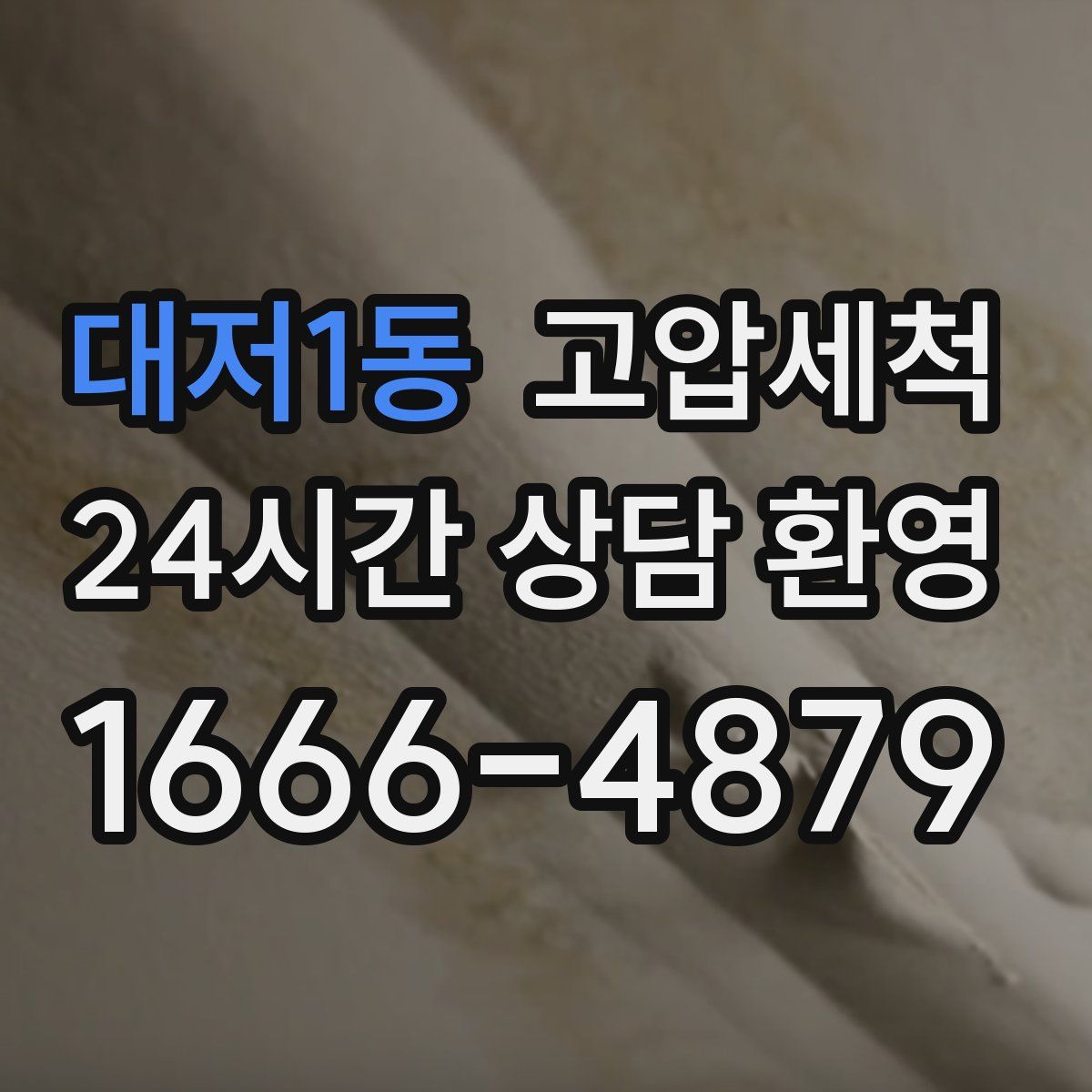 대저1동 고압세척