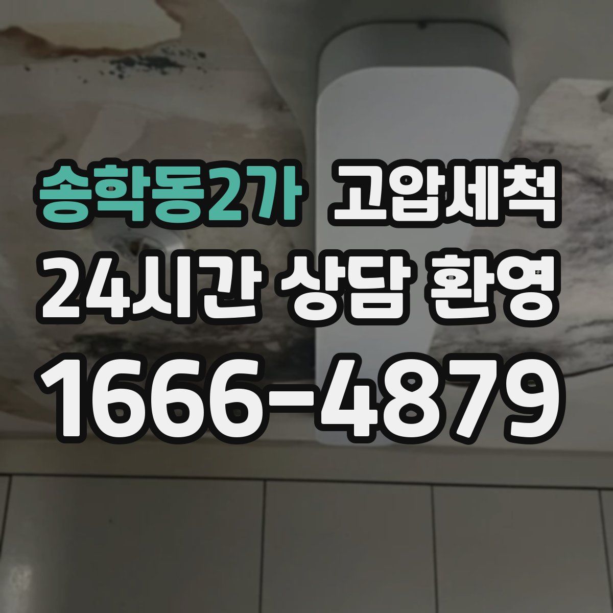 송학동2가 고압세척