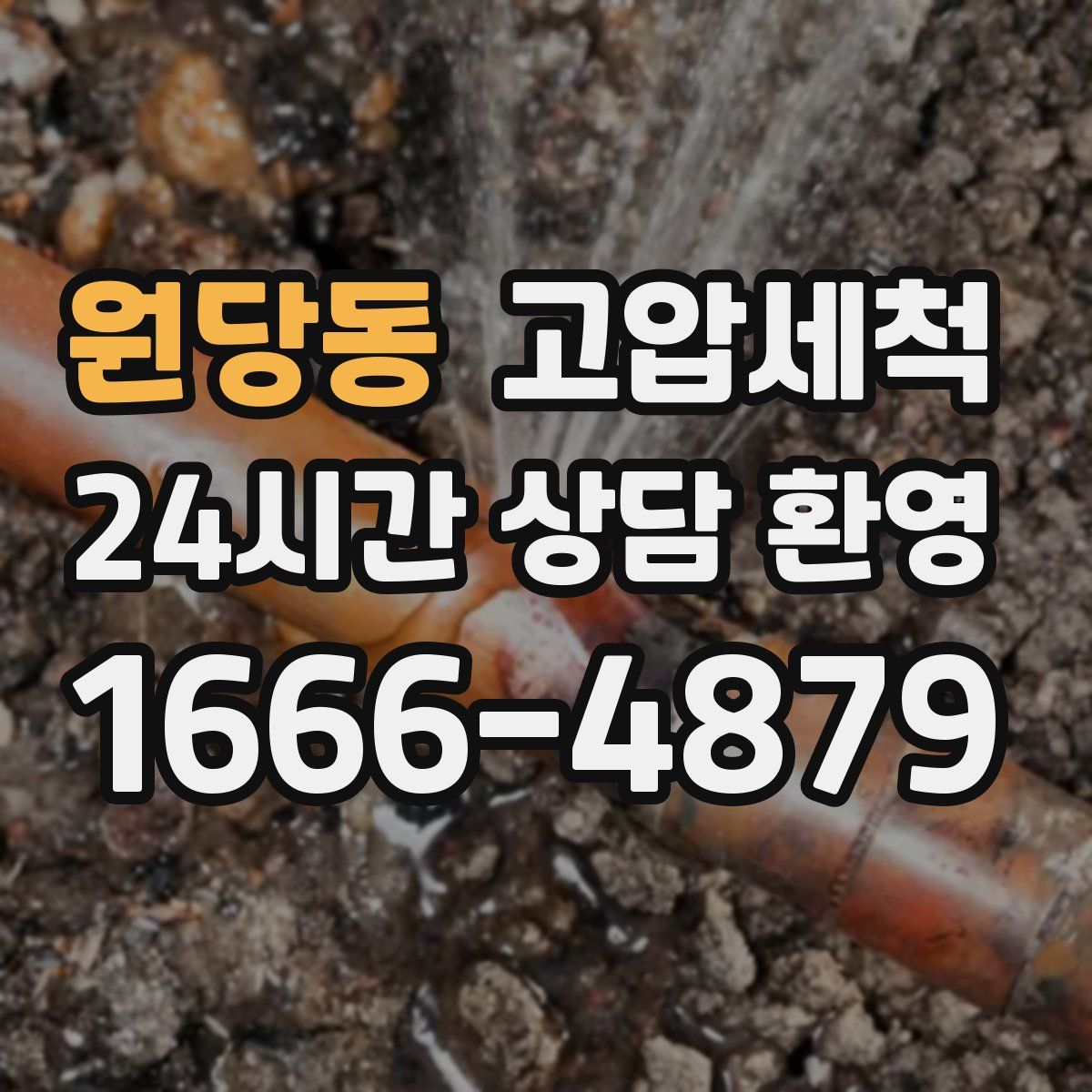 원당동 고압세척