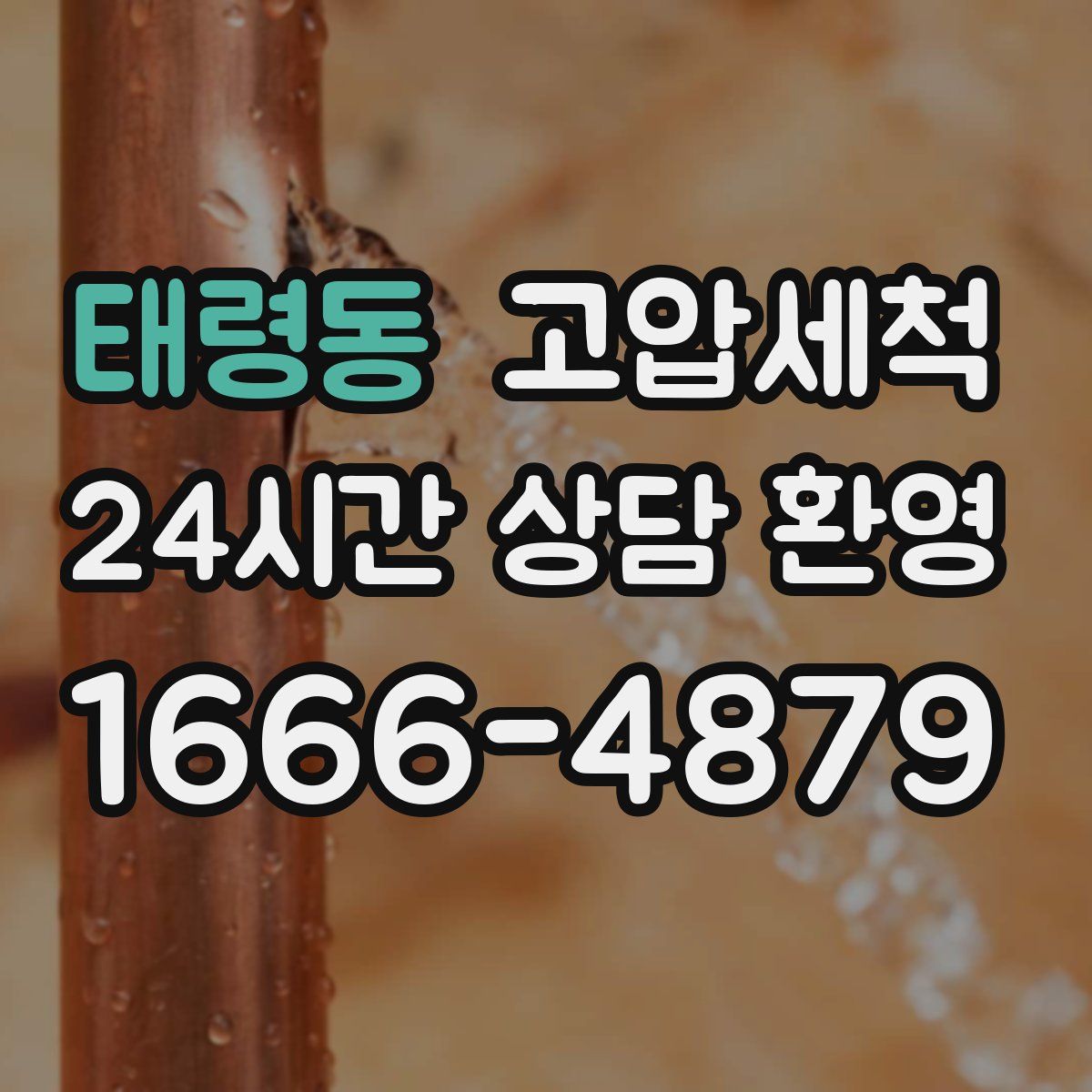 태령동 고압세척