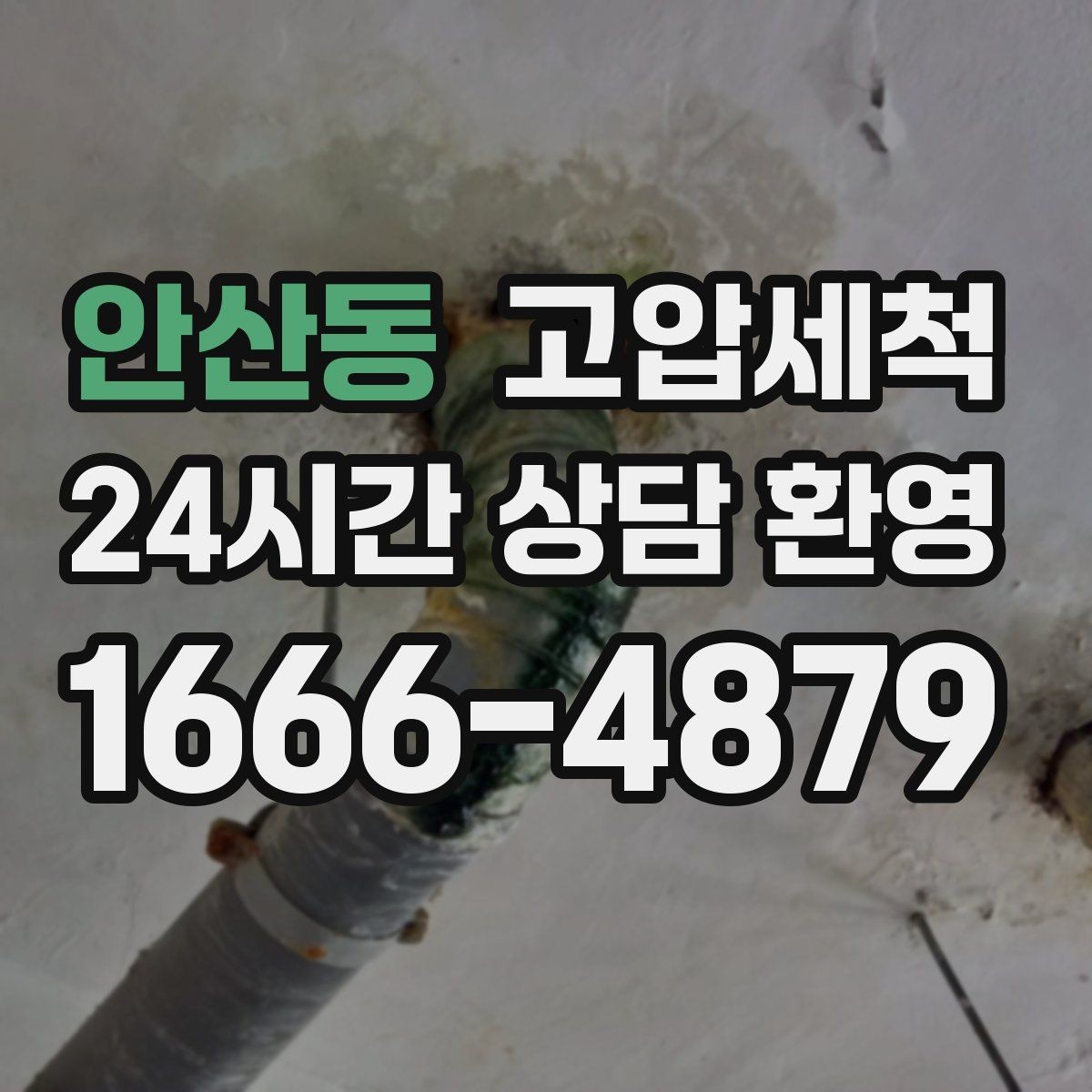 안산동 고압세척 장시간 머무는 잔향 제로 도전