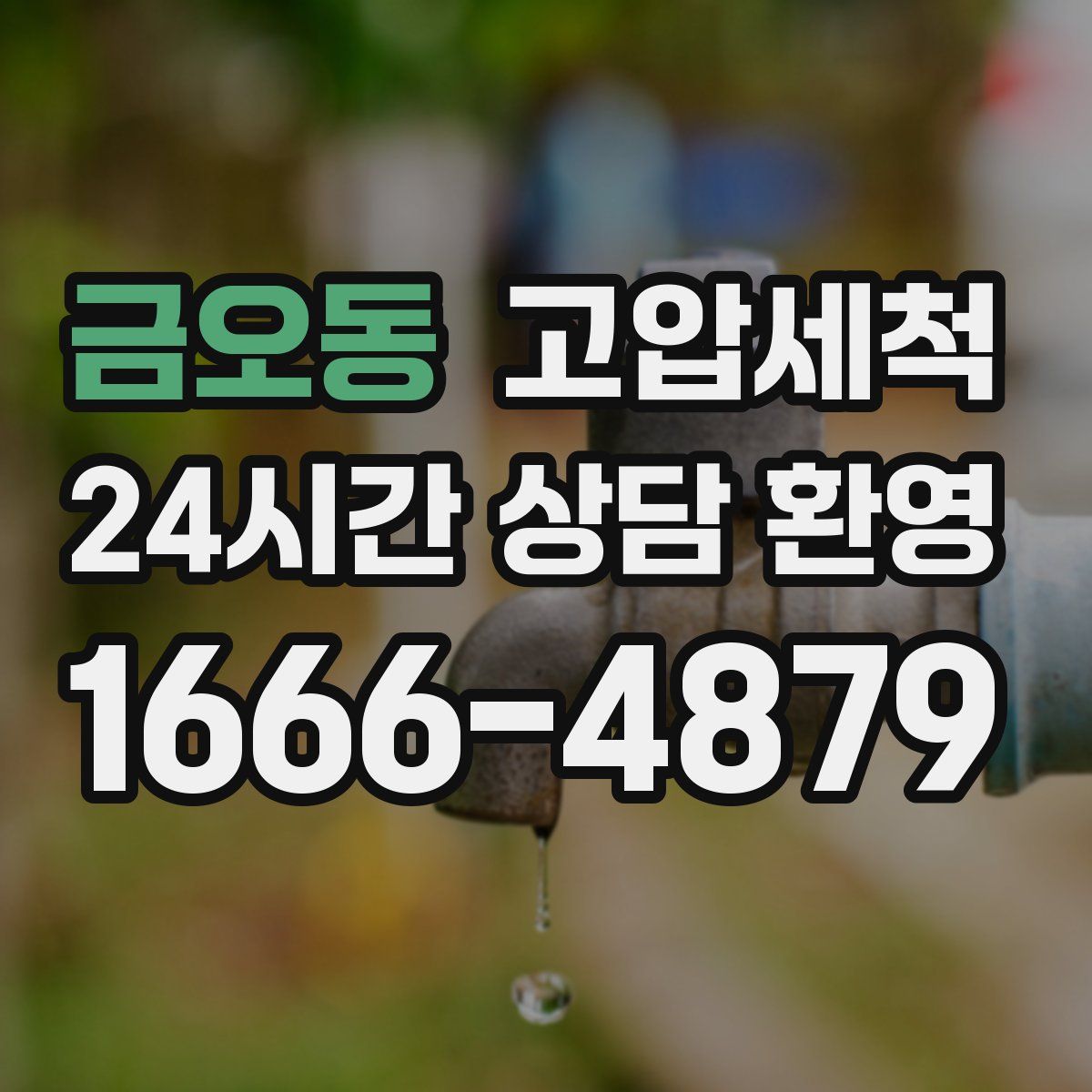 금오동 고압세척