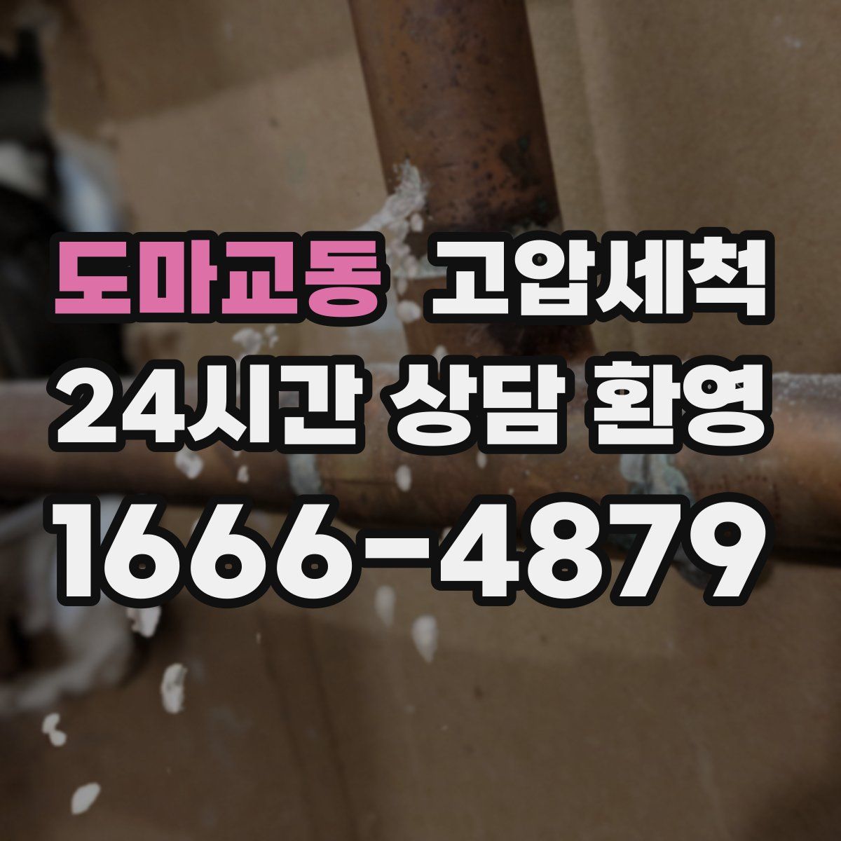 도마교동 고압세척