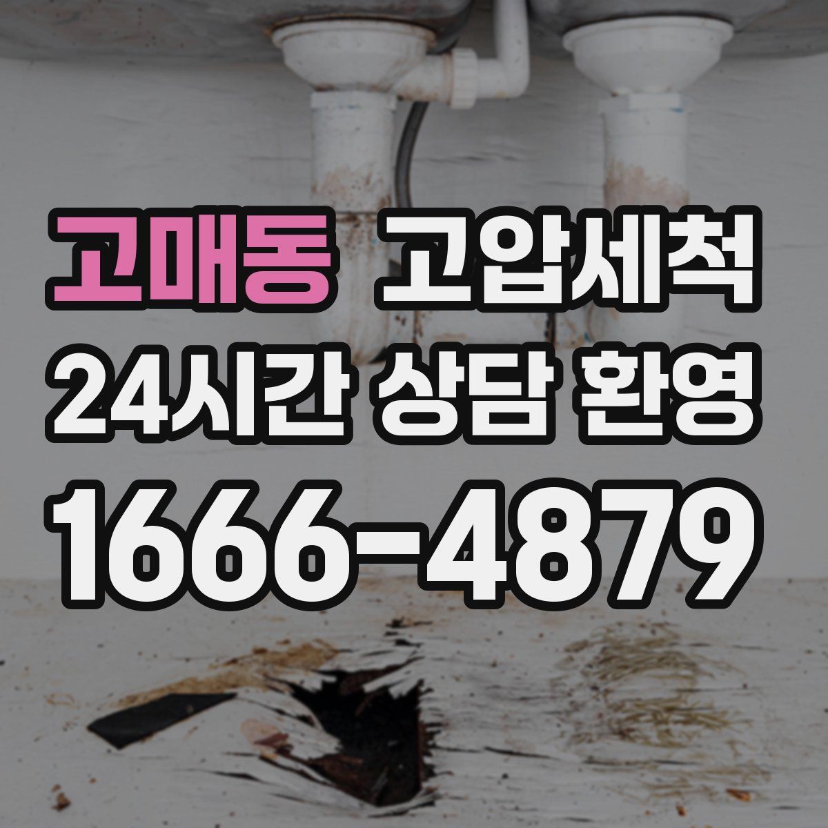 고매동 고압세척