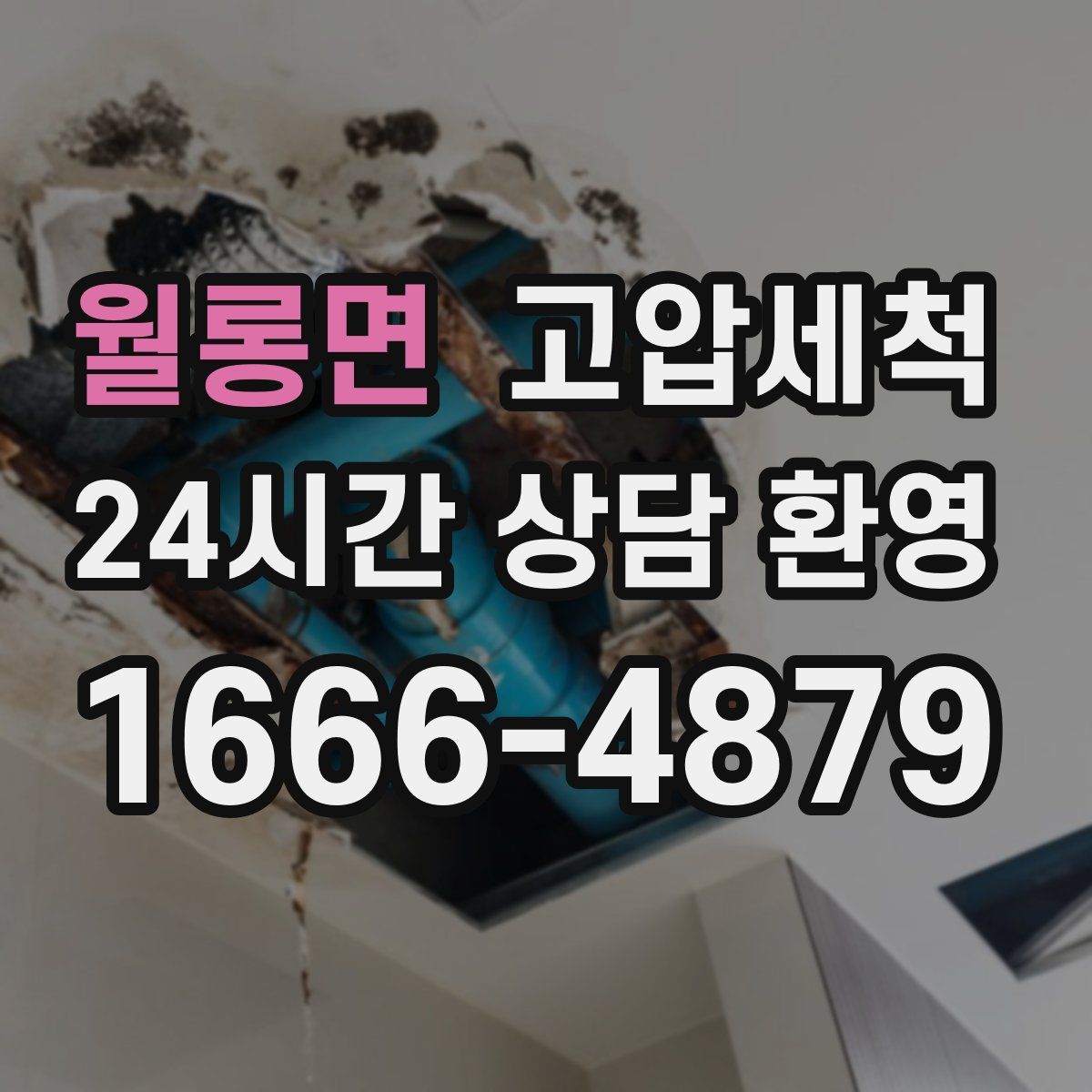 월롱면 고압세척