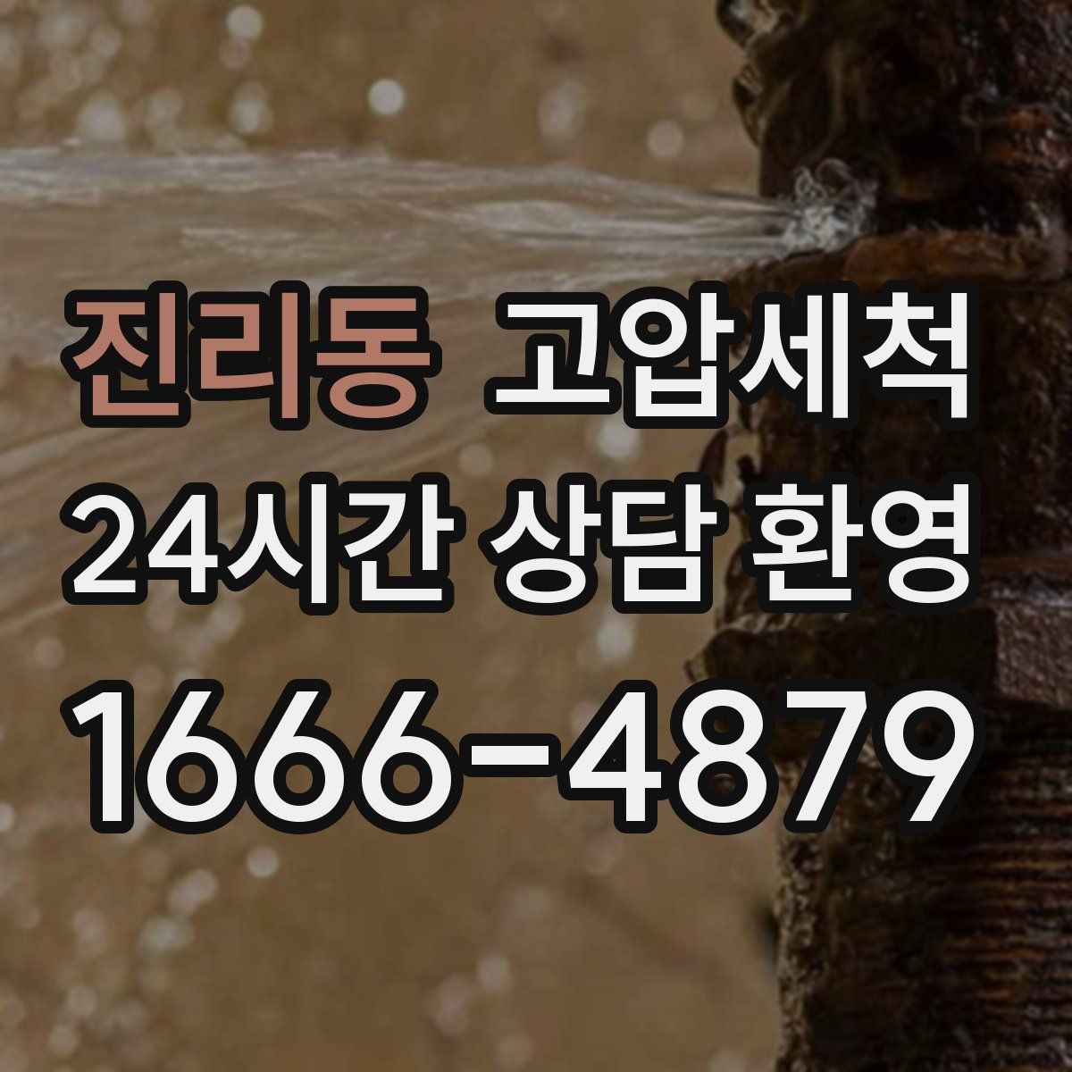 진리동 고압세척