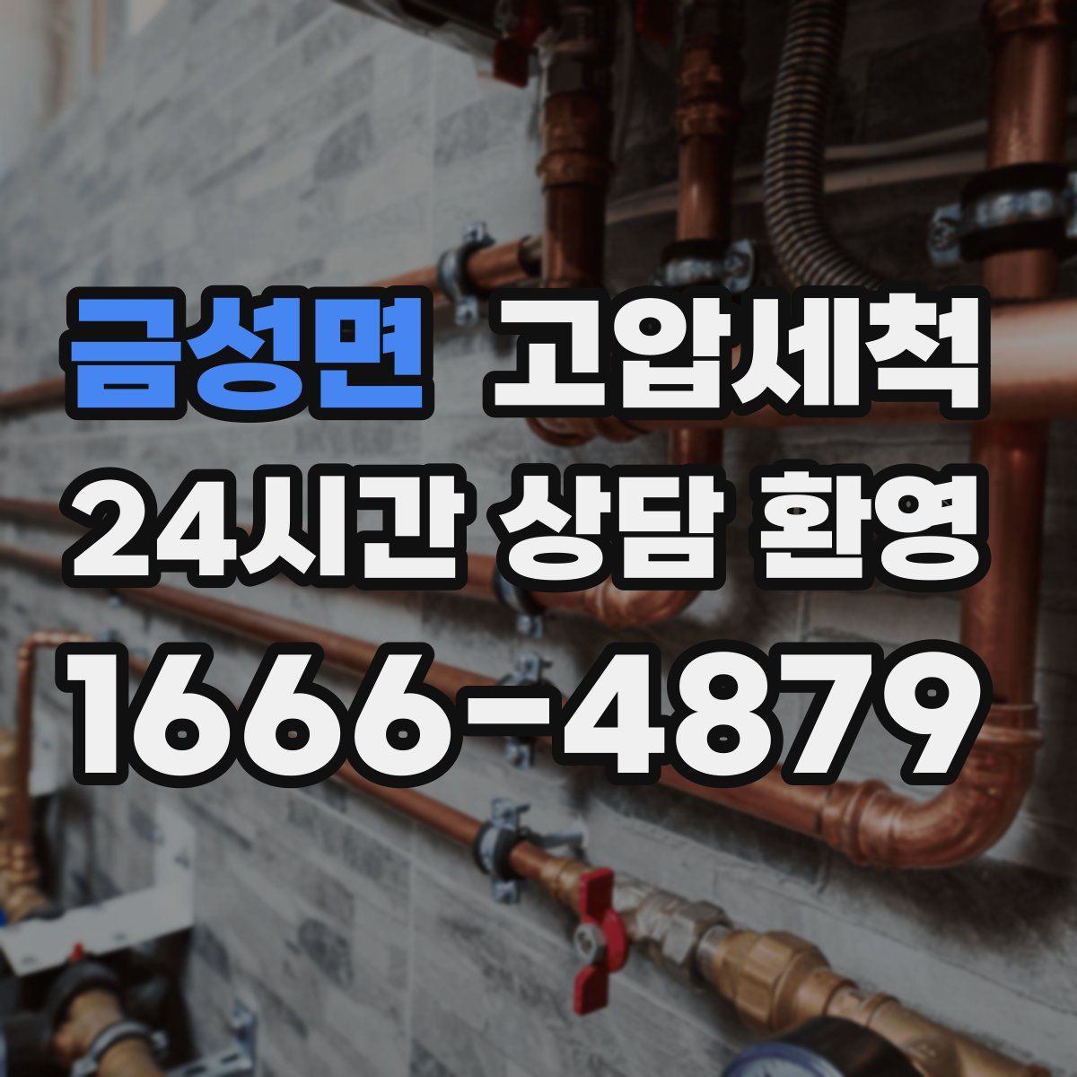 금성면 고압세척