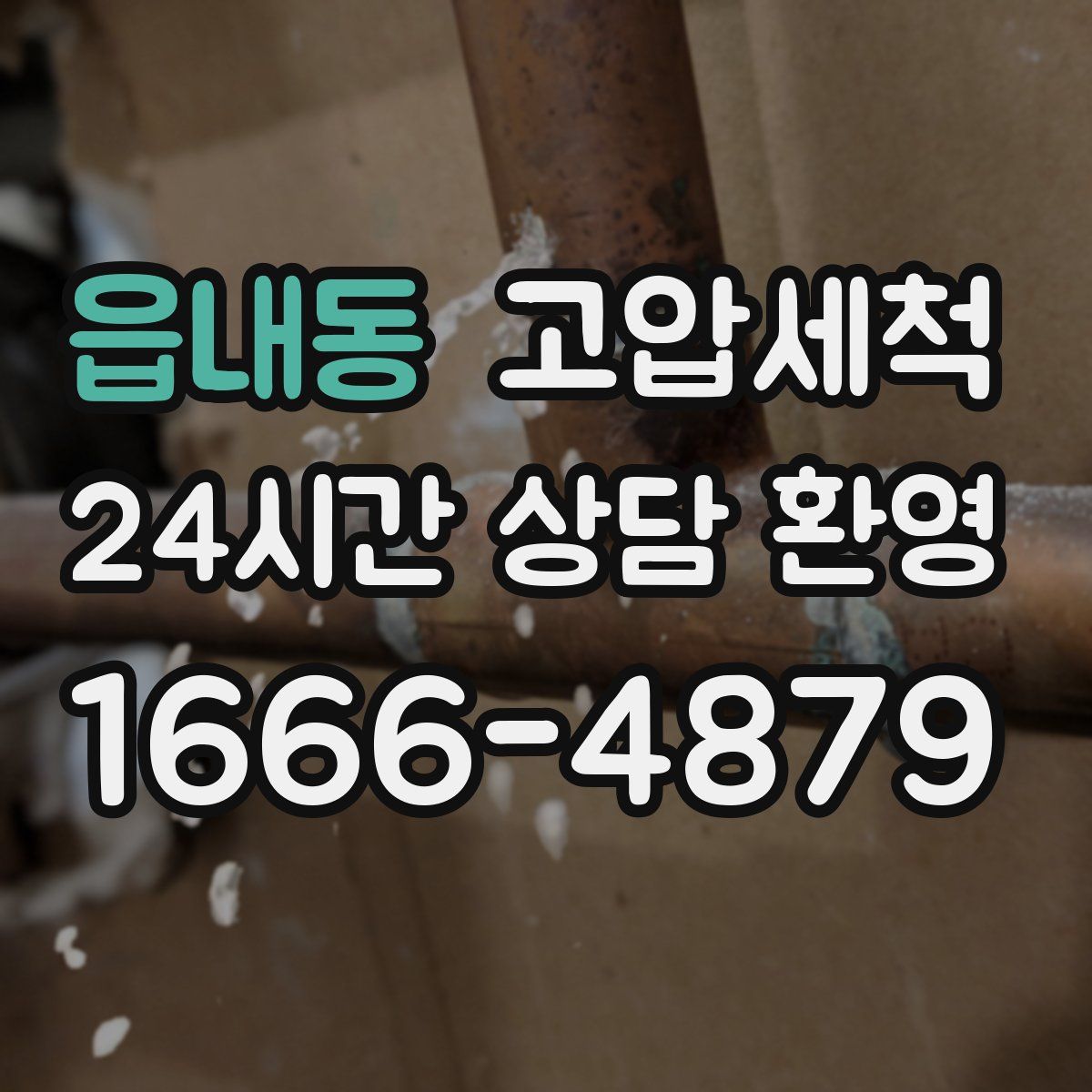 읍내동 고압세척