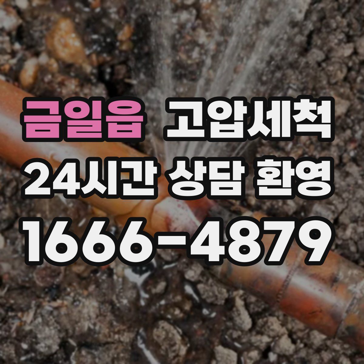 금일읍 고압세척