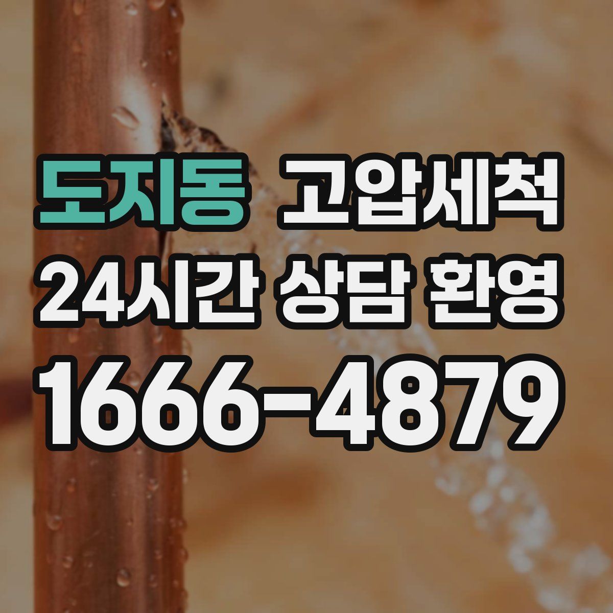 도지동 고압세척