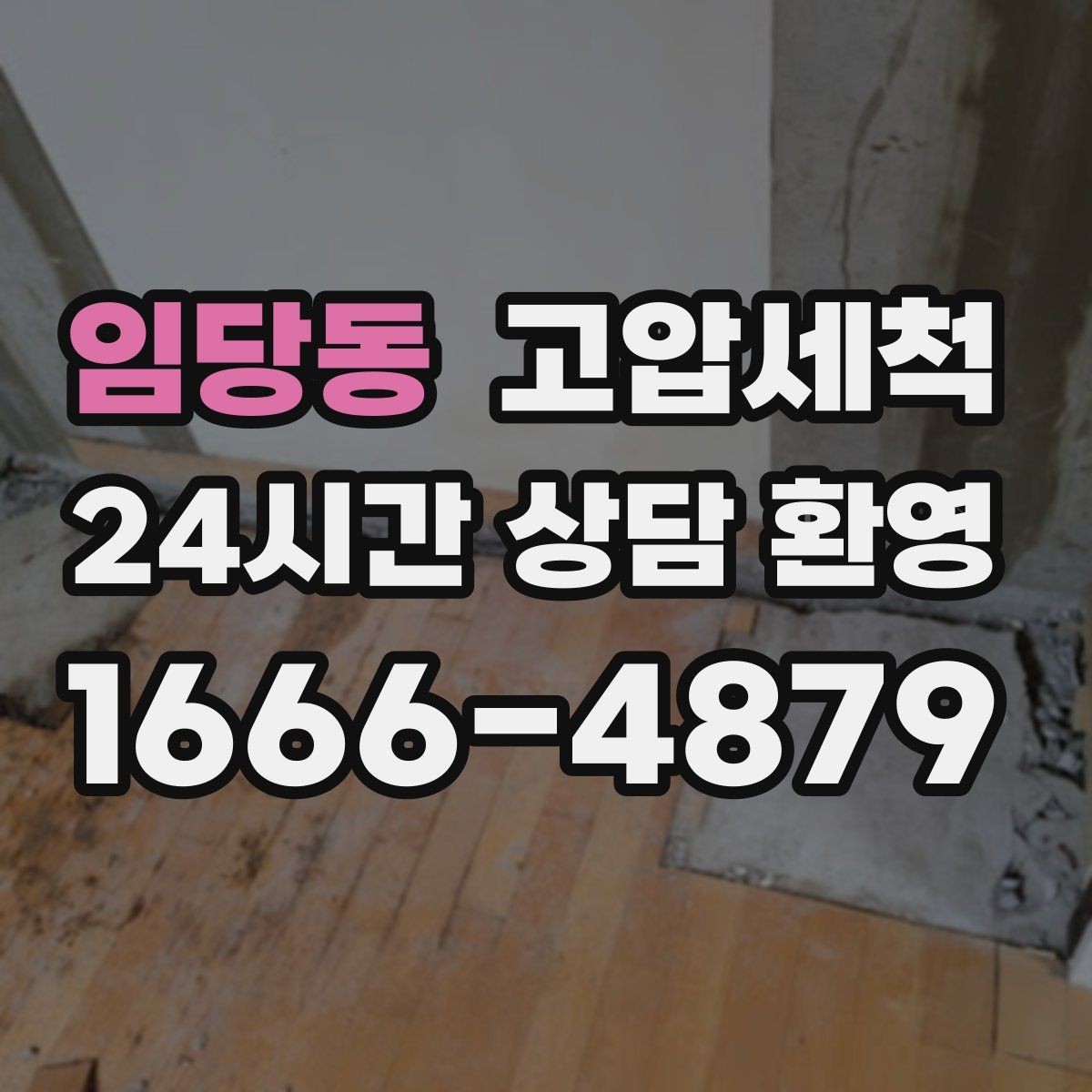 임당동 고압세척 내 배수 라인의 황금 시간