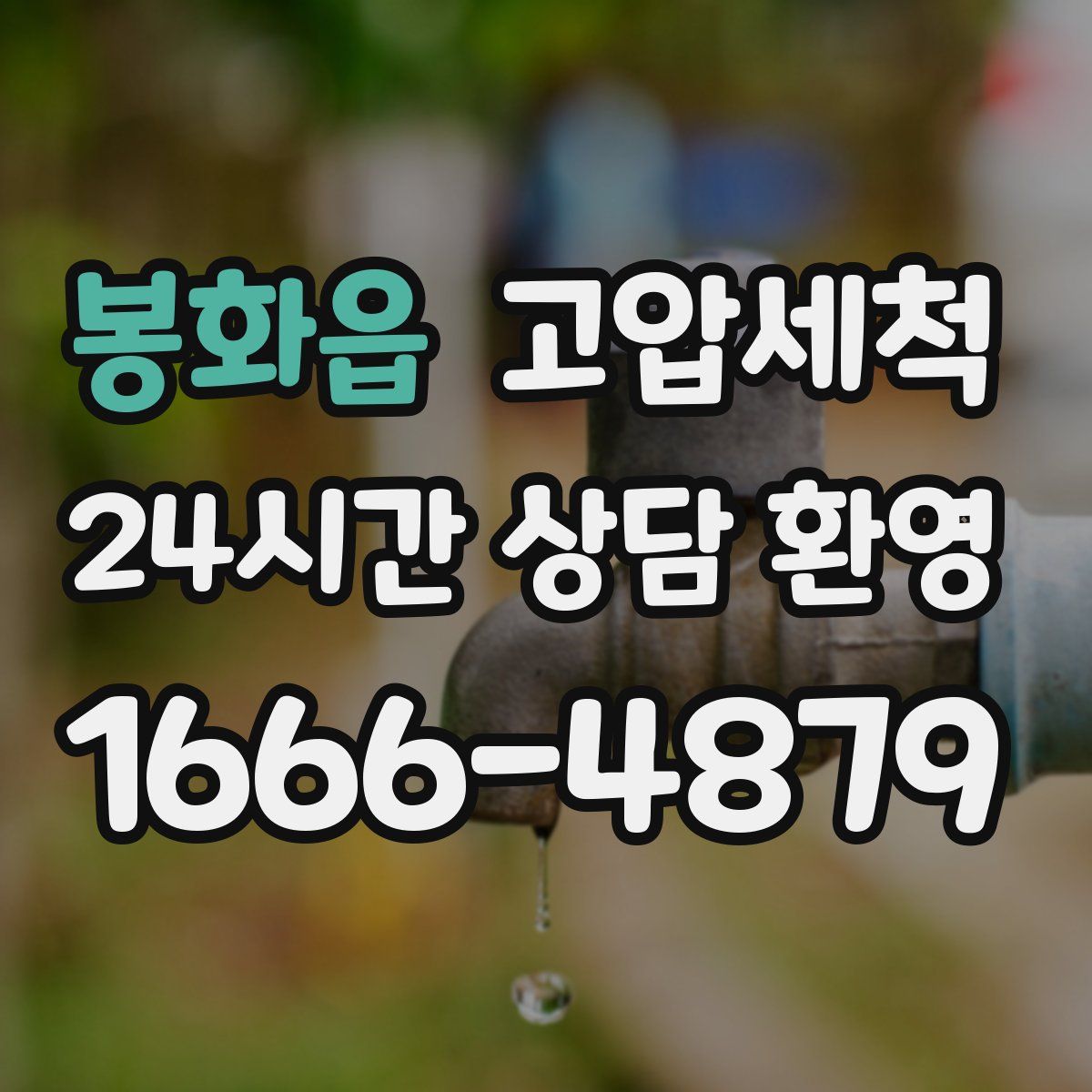 봉화읍 고압세척