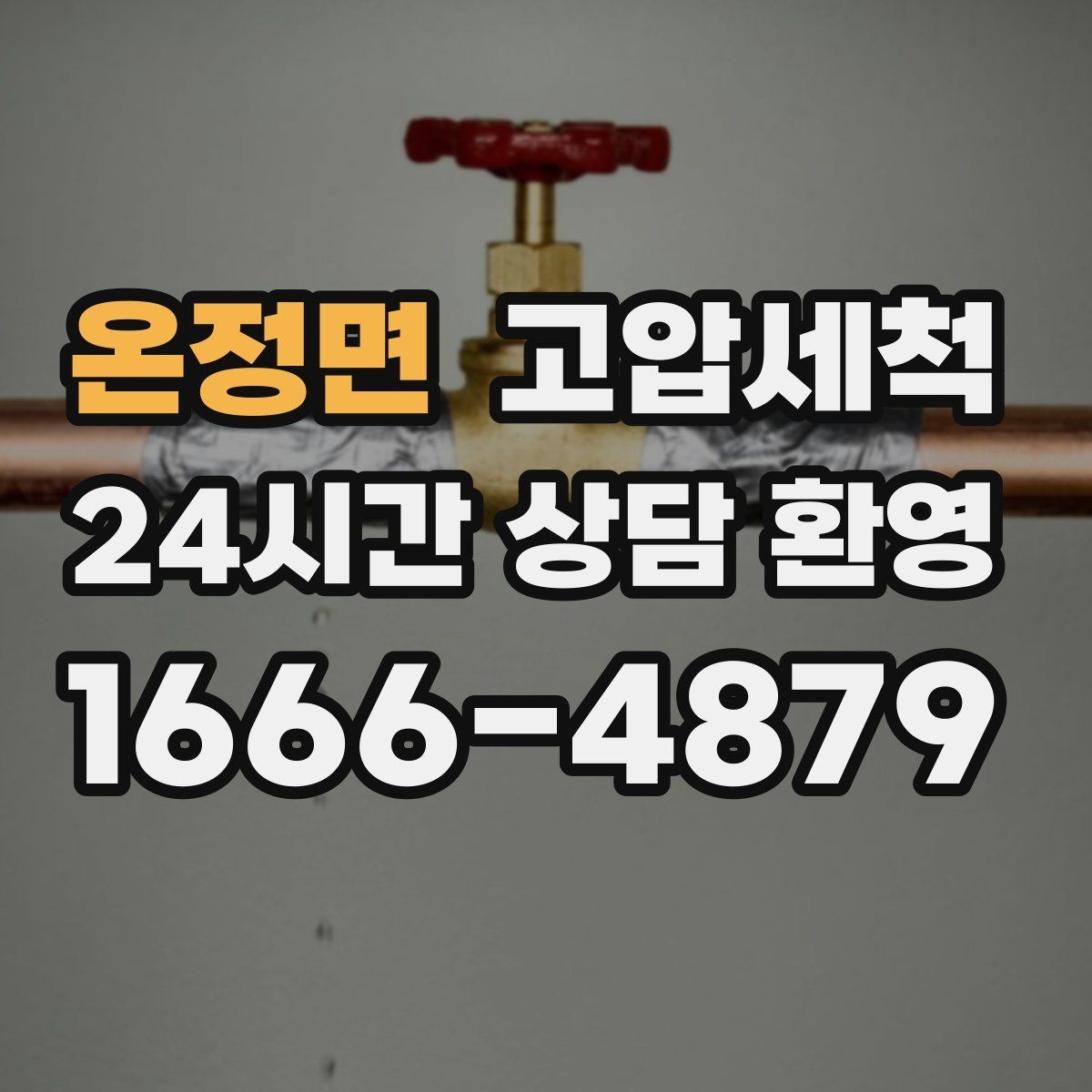 온정면 고압세척 화장실 하수구 냄새 재발 주기 연장
