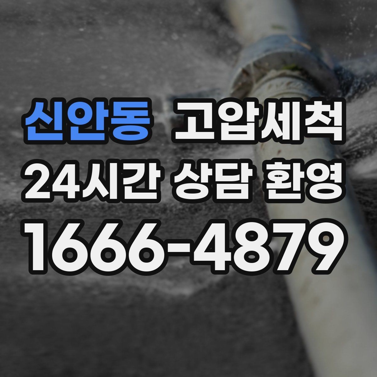 신안동 고압세척 확실한 마무리로 재발 차단